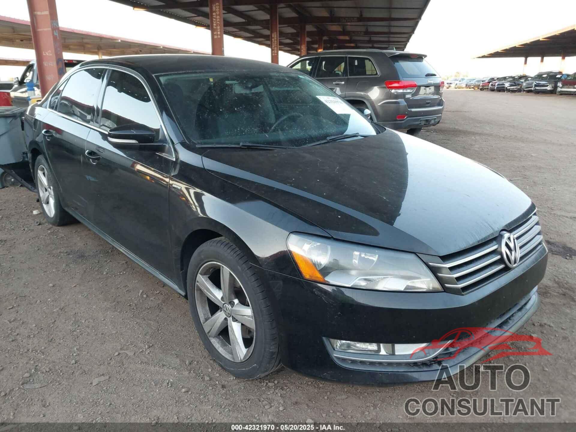 VOLKSWAGEN PASSAT 2015 - 1VWAT7A3XFC123239