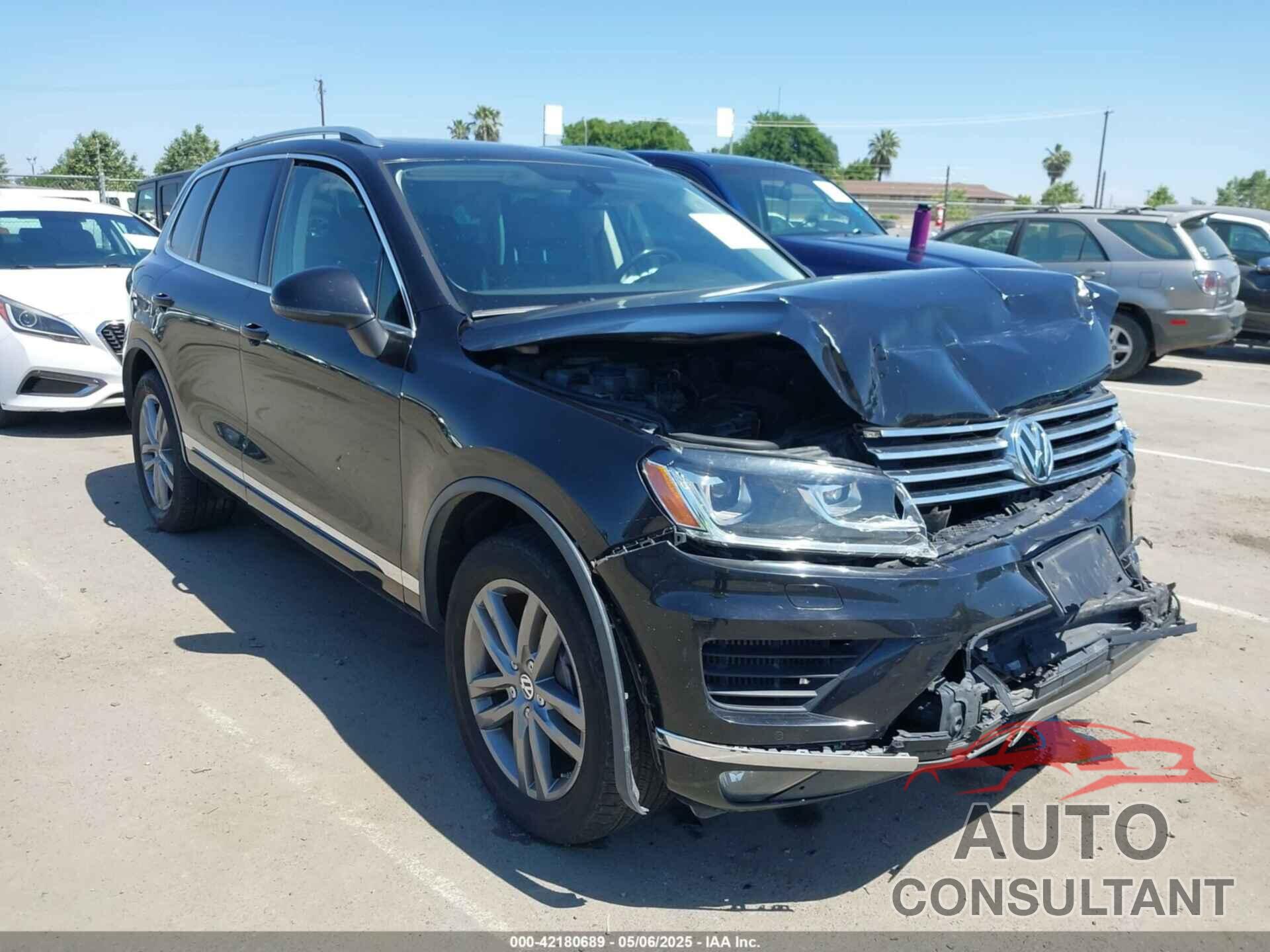 VOLKSWAGEN TOUAREG 2015 - WVGEP9BP0FD008015
