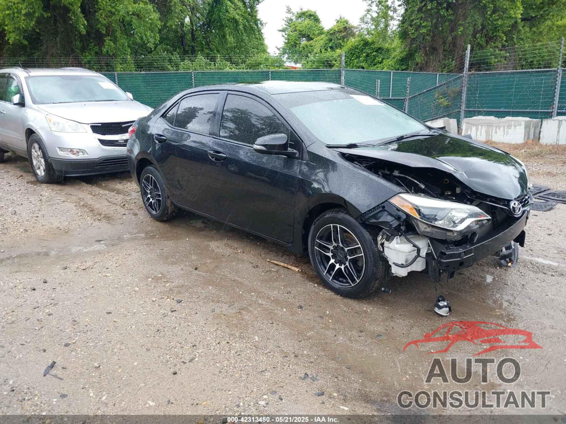 TOYOTA COROLLA 2016 - 2T1BURHE3GC503104
