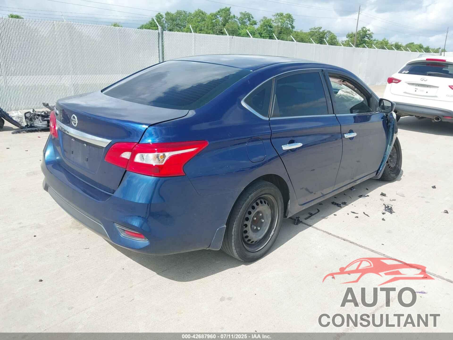 NISSAN SENTRA 2019 - 3N1AB7APXKY409895