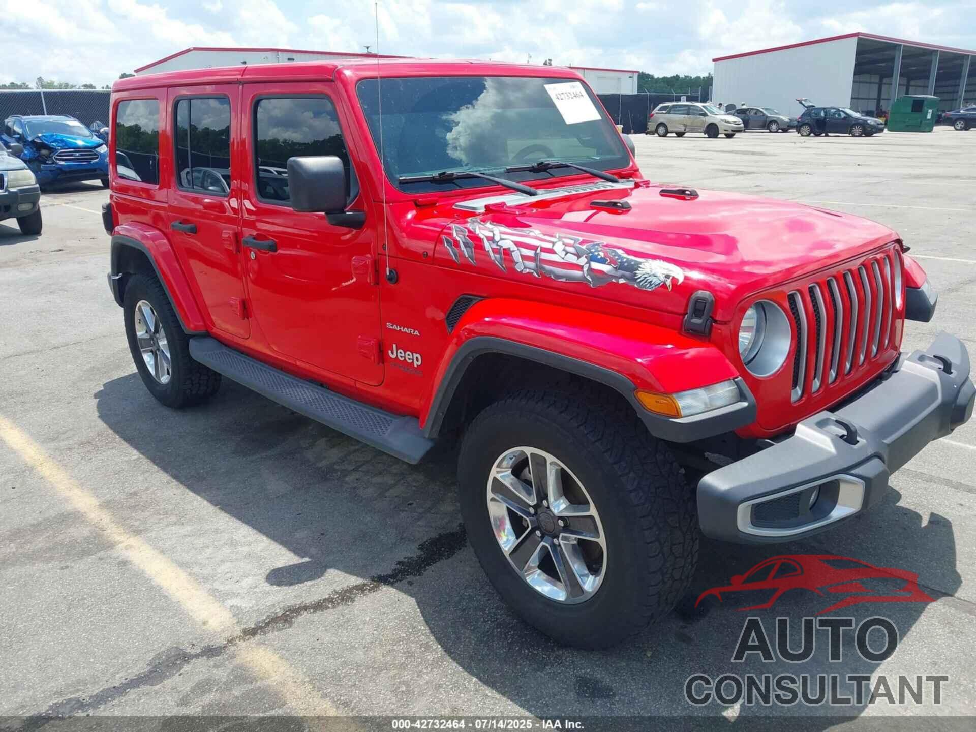 JEEP WRANGLER UNLIMITED 2019 - 1C4HJXENXKW509820