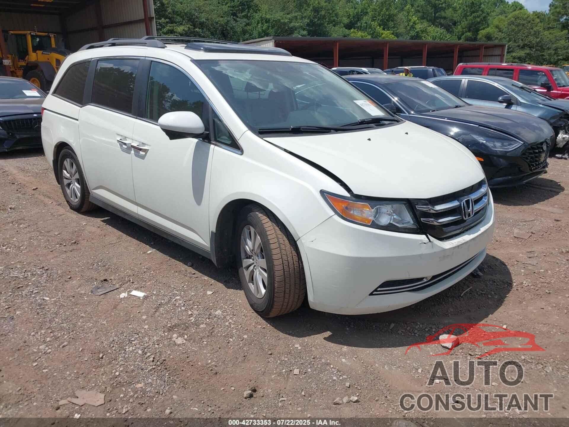 HONDA ODYSSEY 2016 - 5FNRL5H67GB116778