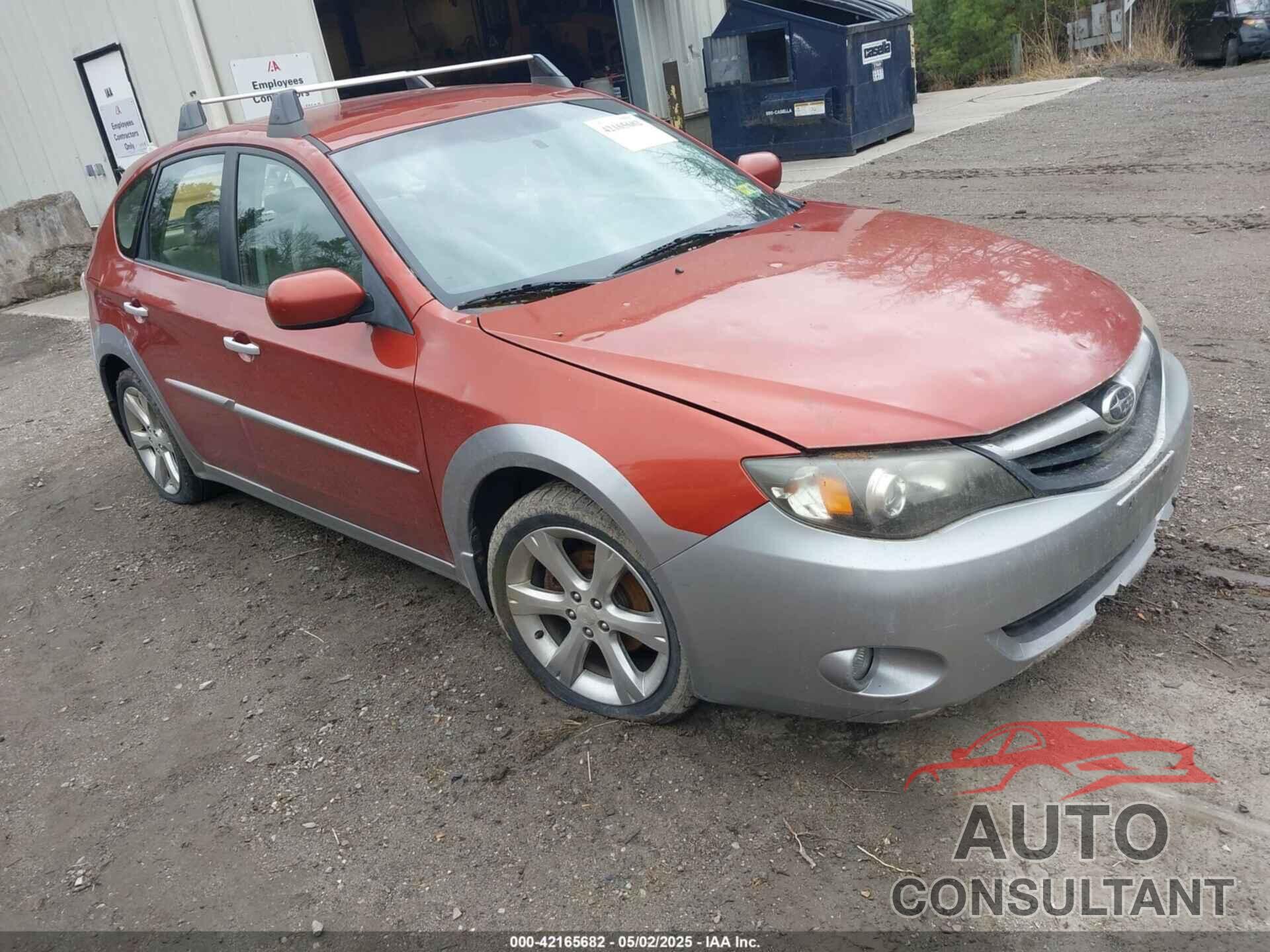 SUBARU IMPREZA OUTBACK SPORT 2010 - JF1GH6D66AH802134