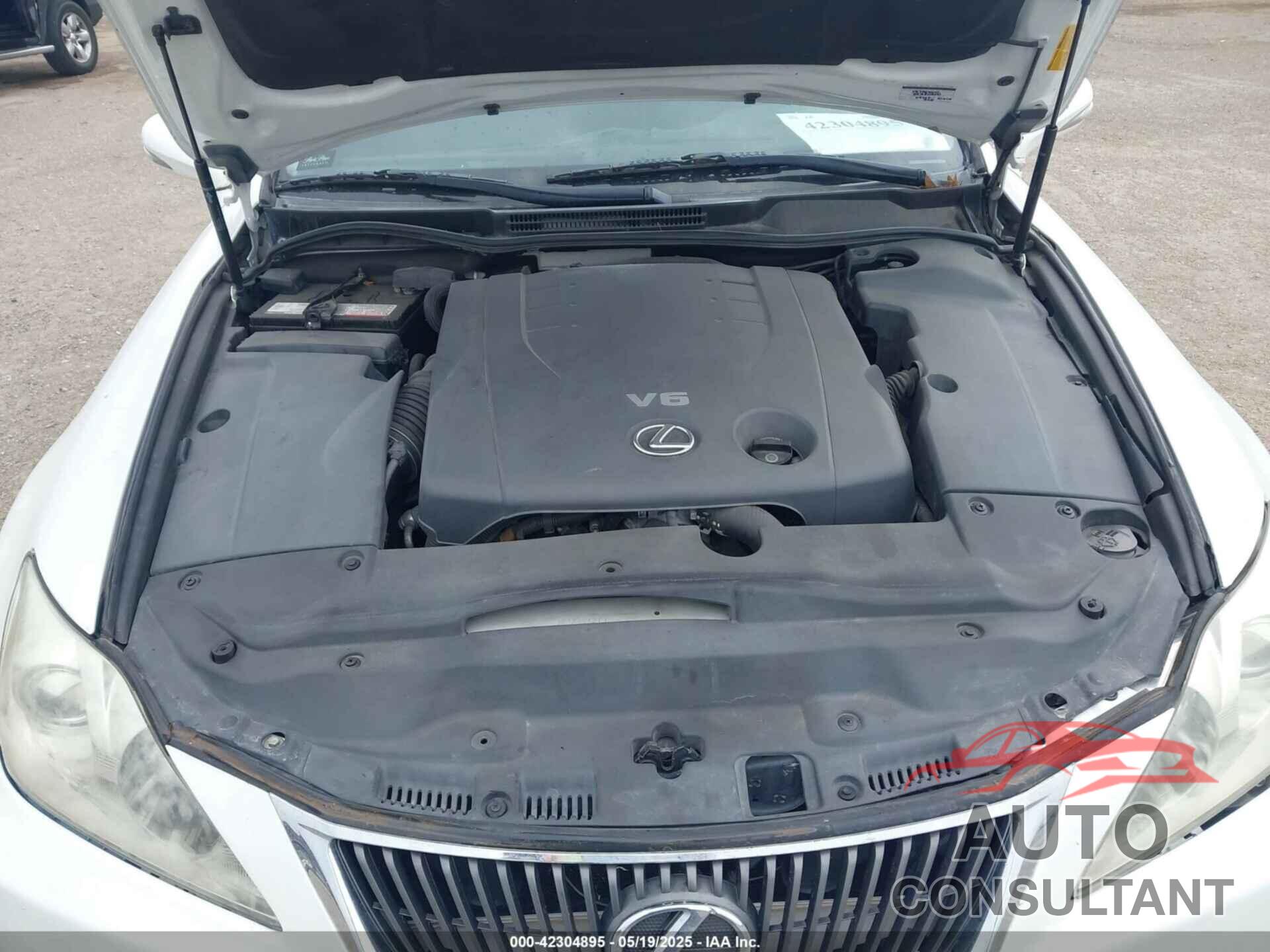 LEXUS IS 250 2009 - JTHBK262595106255