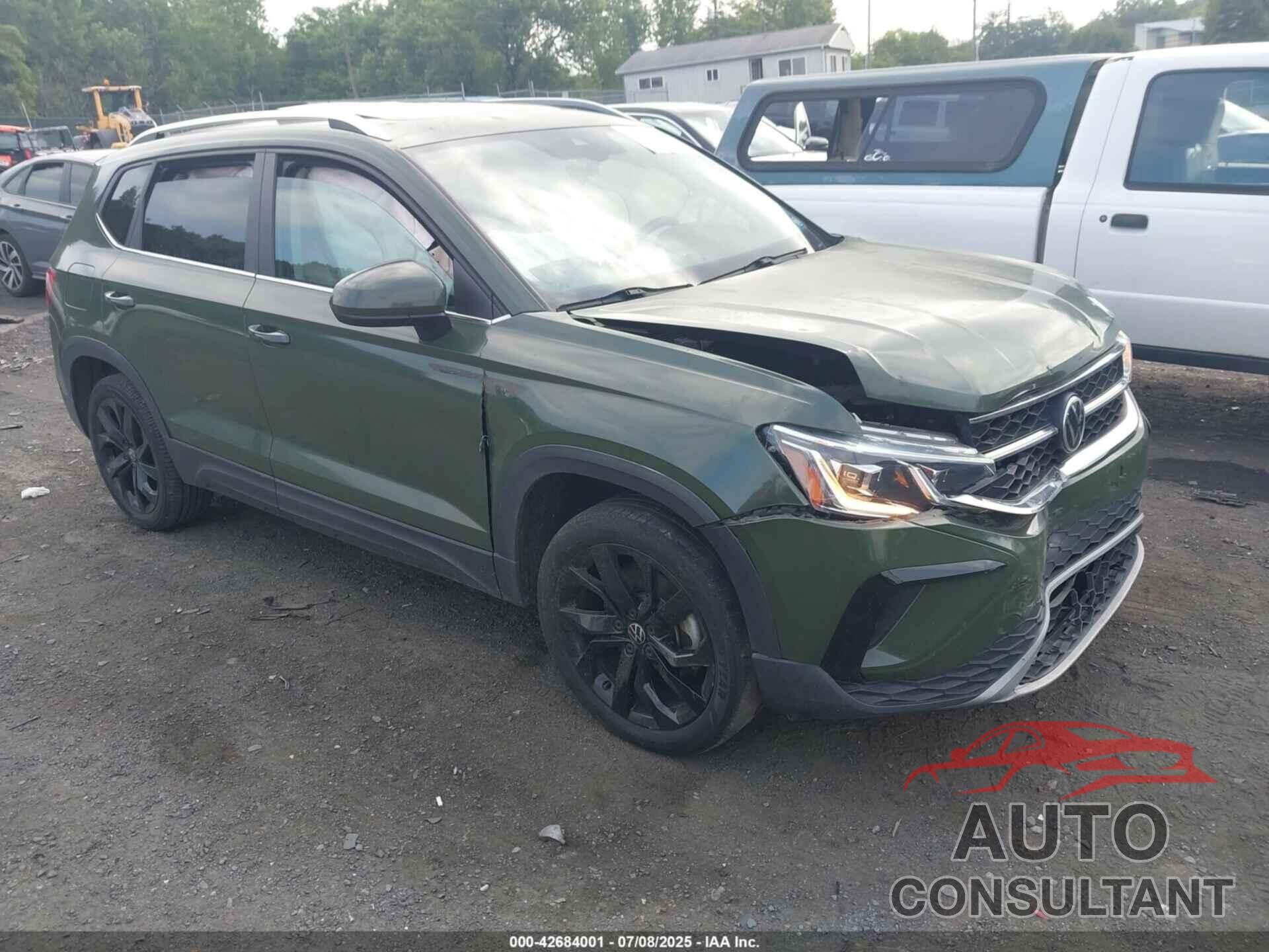 VOLKSWAGEN TAOS 2022 - 3VV1X7B2XNM005834
