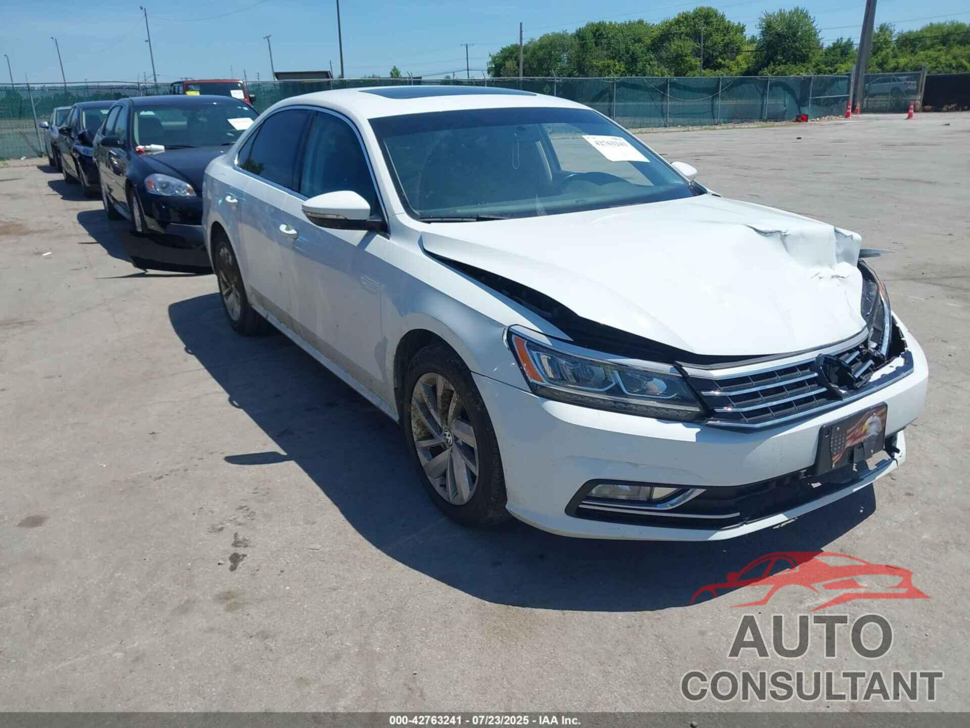 VOLKSWAGEN PASSAT 2018 - 1VWBA7A34JC011846