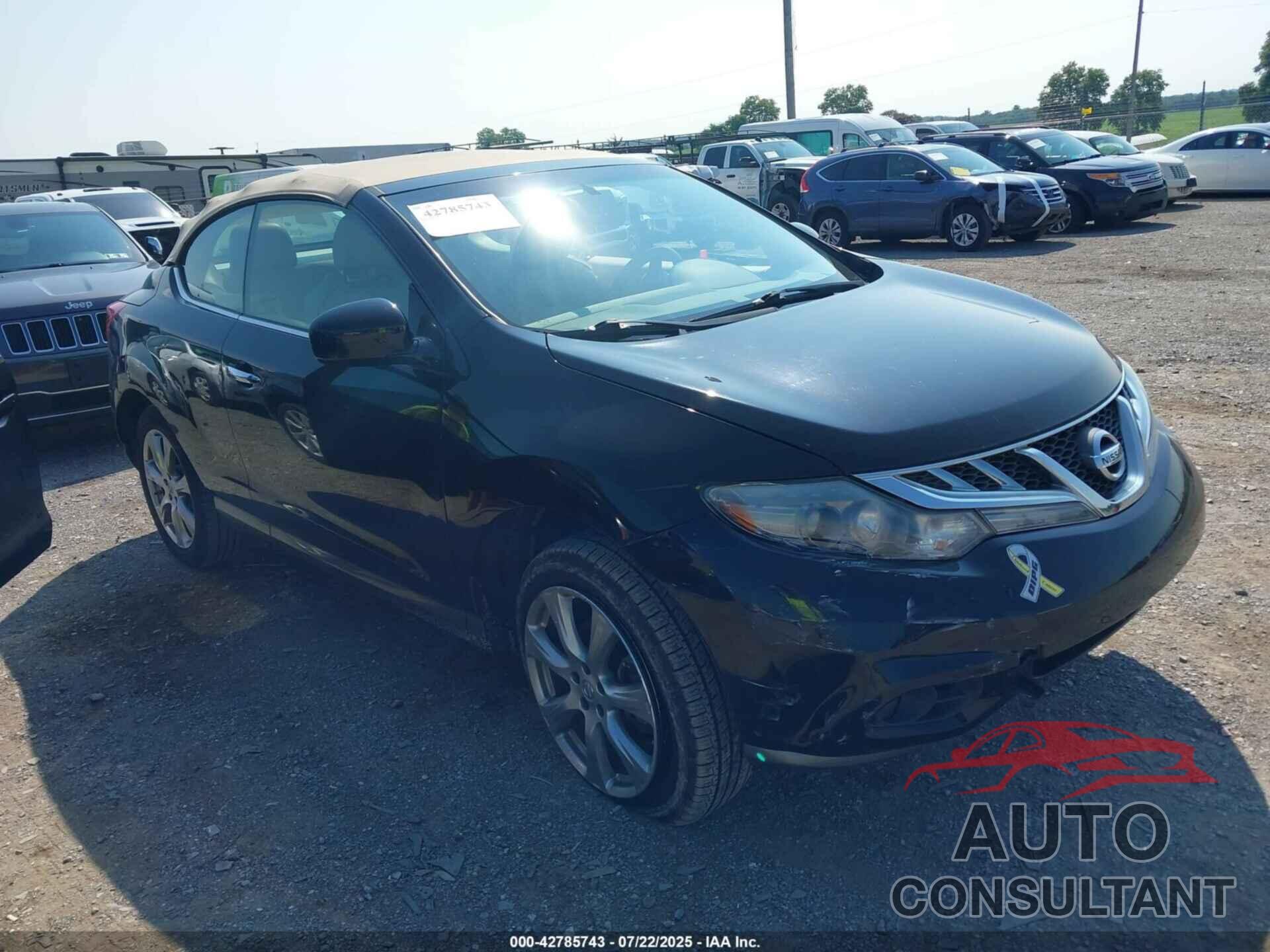 NISSAN MURANO CROSSCABRIOLET 2014 - JN8AZ1FYXEW301381