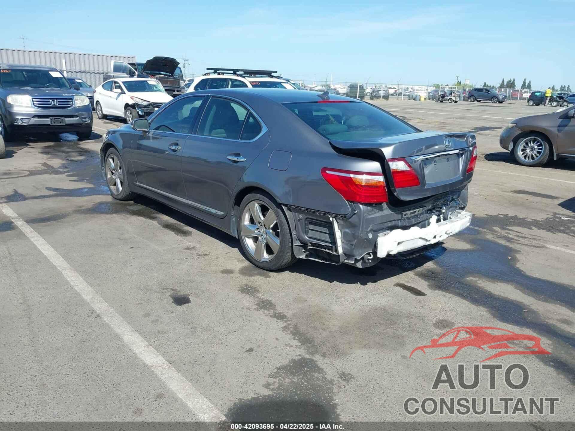 LEXUS LS 460 2012 - JTHBL5EF9C5109265