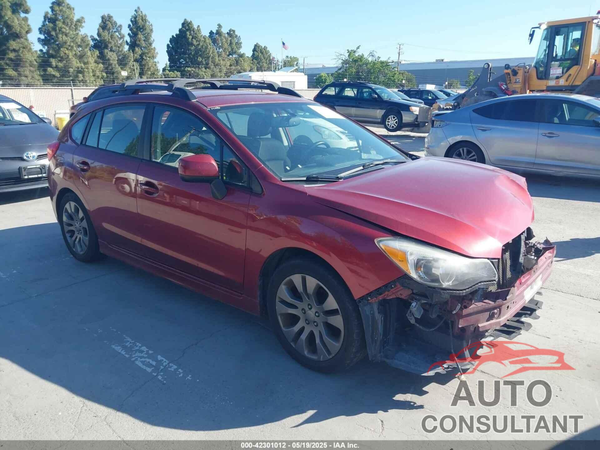 SUBARU IMPREZA 2013 - JF1GPAL60D2867382