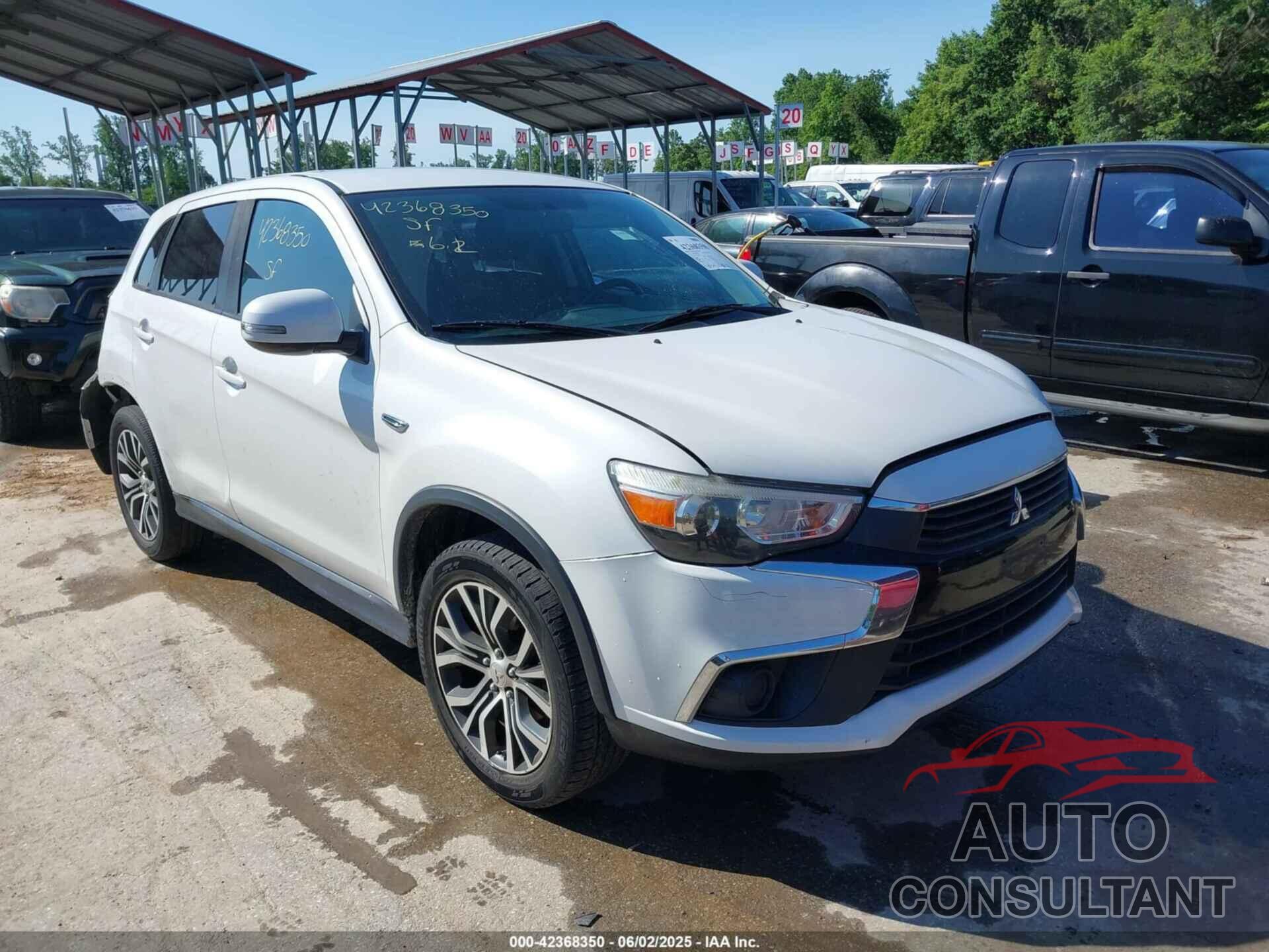 MITSUBISHI OUTLANDER SPORT 2016 - JA4AP3AU0GZ053106