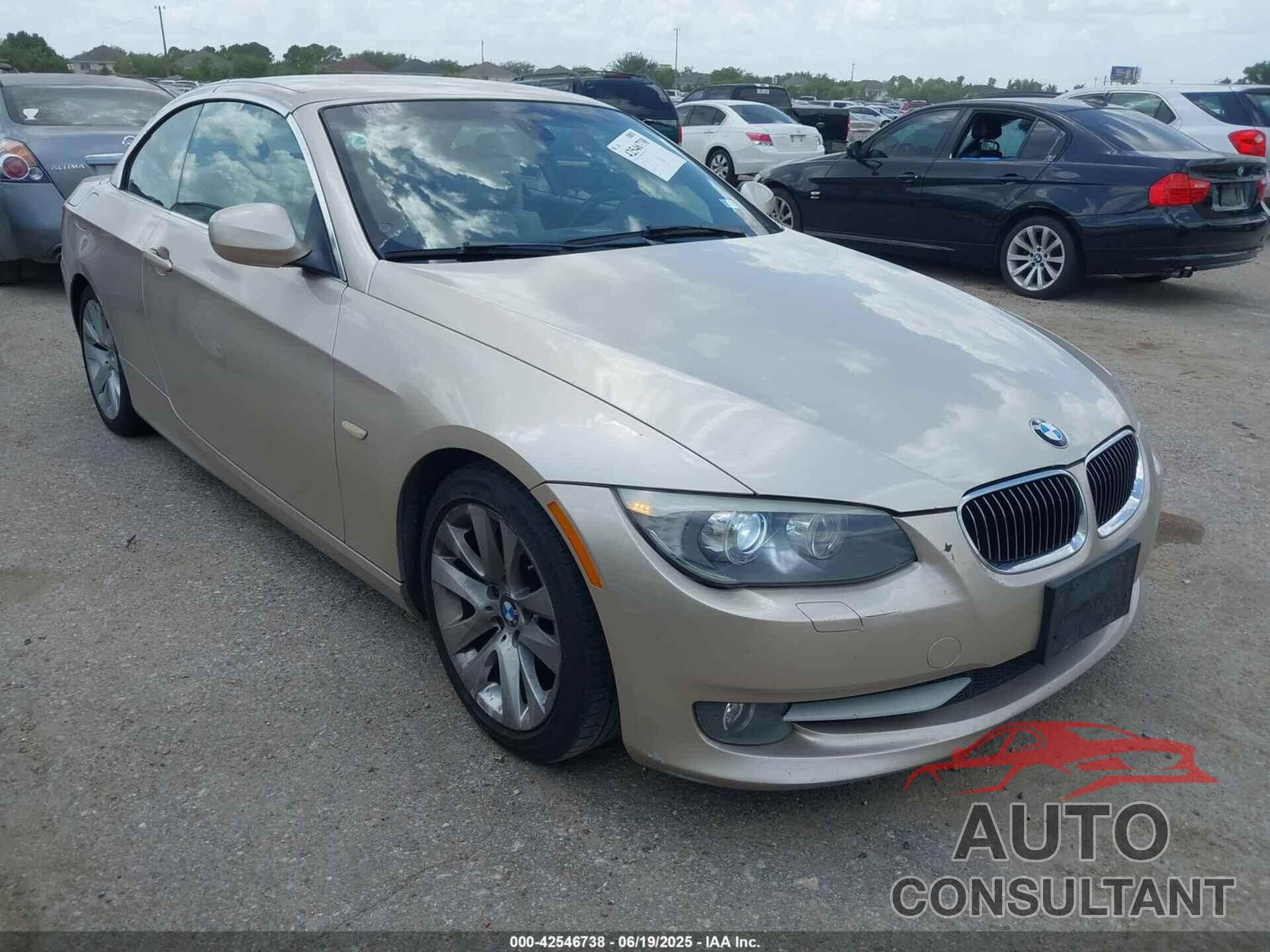 BMW 328I 2012 - WBADW3C55CE823620