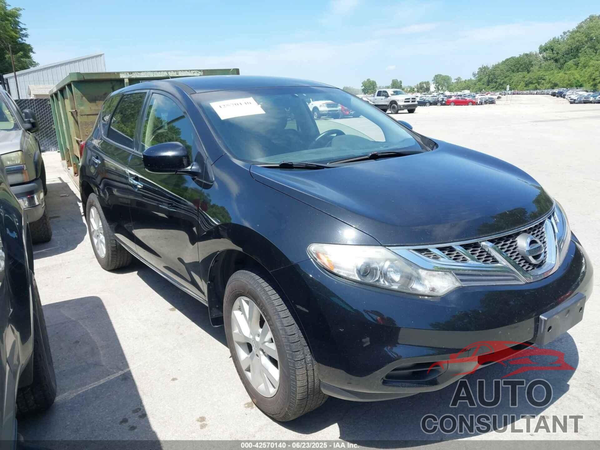 NISSAN MURANO 2014 - JN8AZ1MW3EW513055