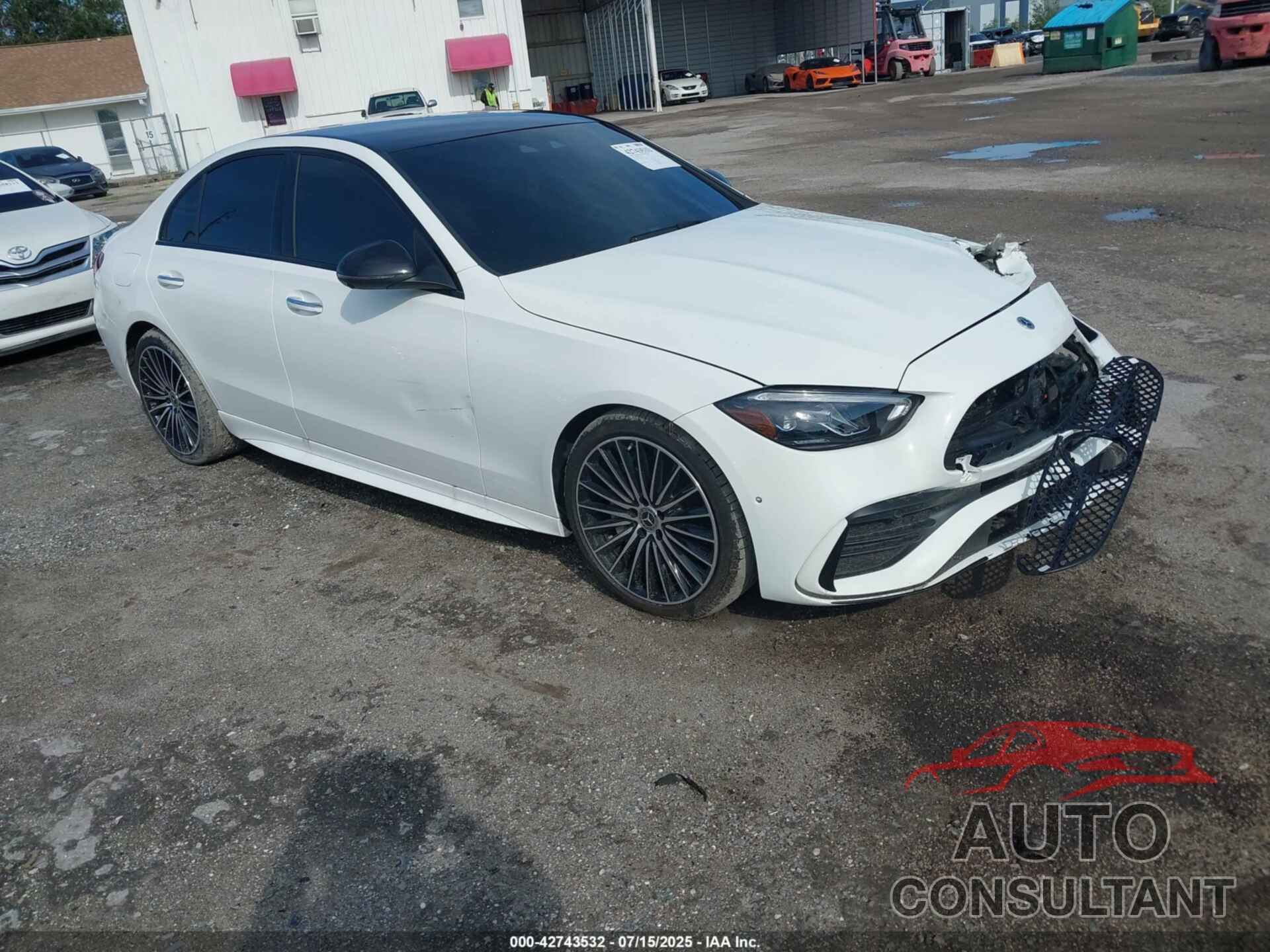 MERCEDES-BENZ C 300 2024 - W1KAF4GB8RR157078