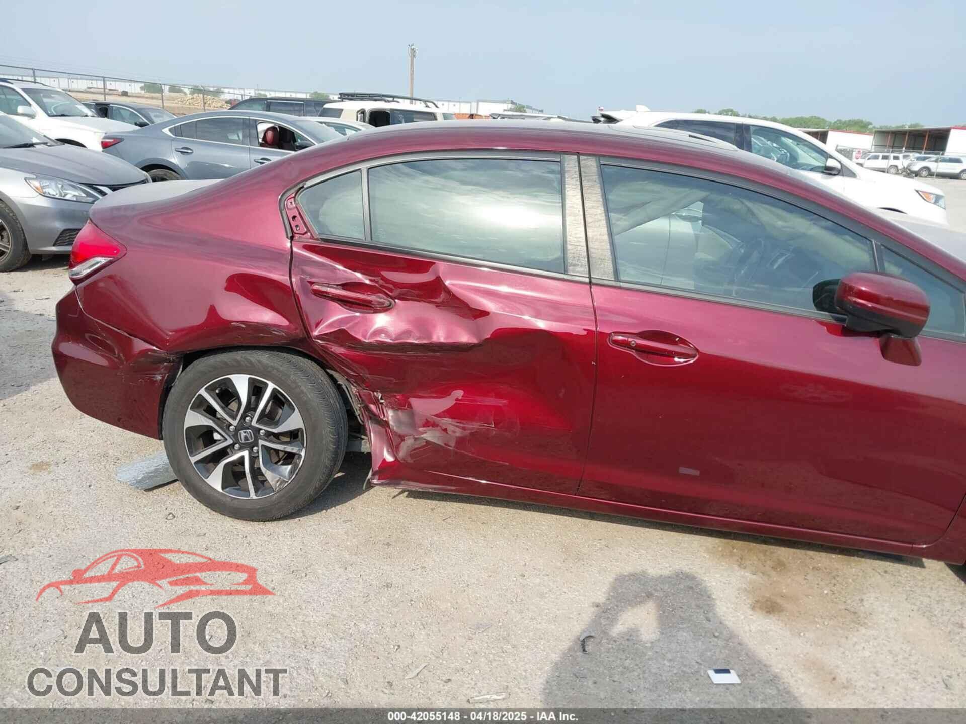 HONDA CIVIC 2015 - 19XFB2F86FE010643