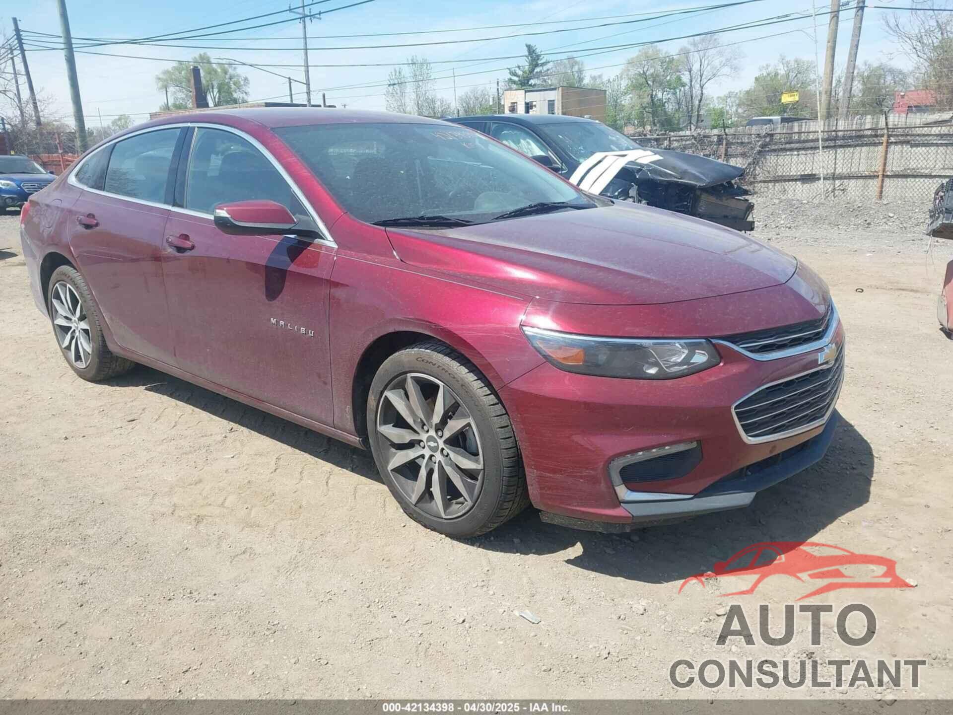 CHEVROLET MALIBU 2016 - 1G1ZF5SX3GF249972