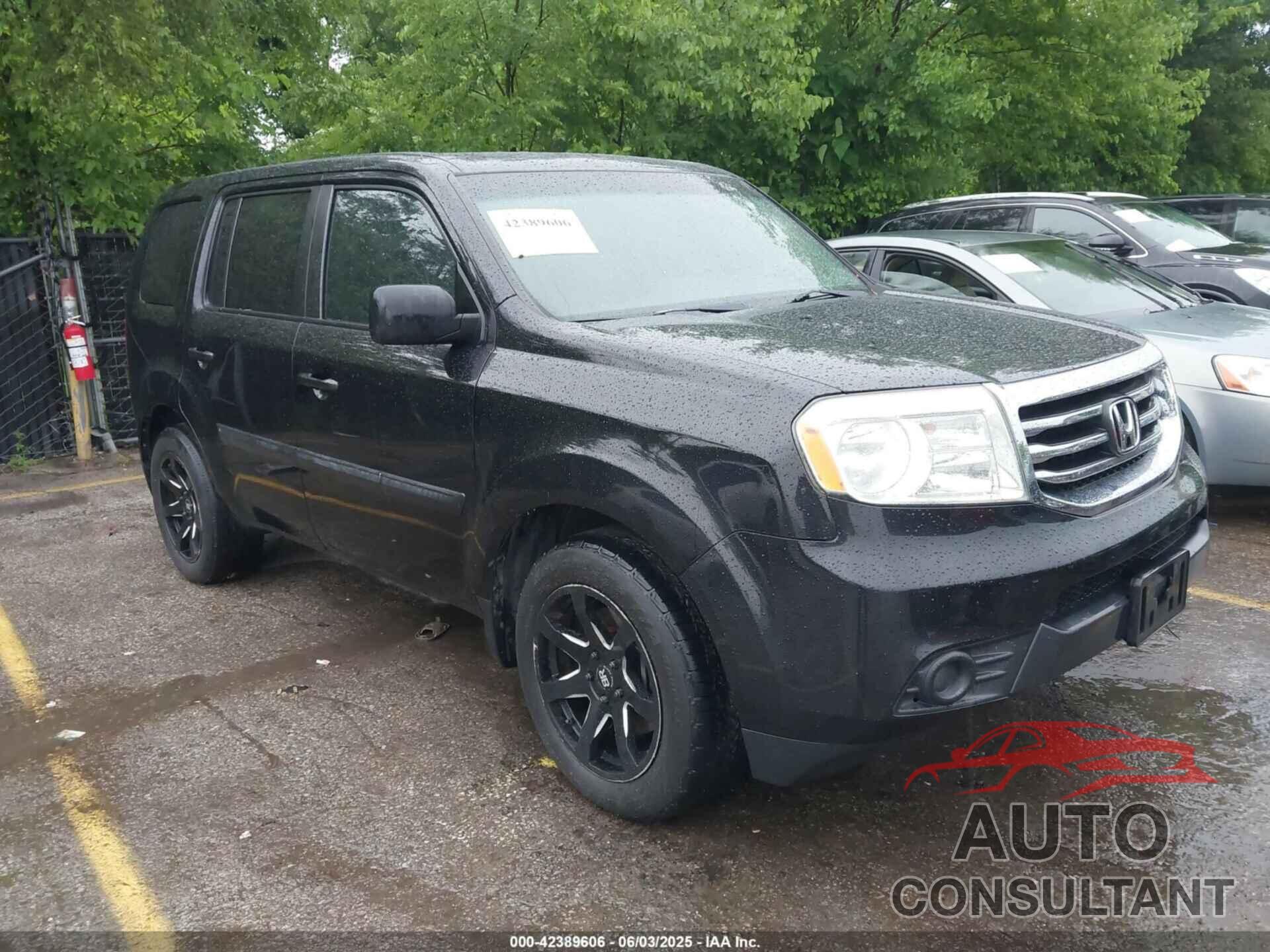 HONDA PILOT 2014 - 5FNYF4H24EB007072