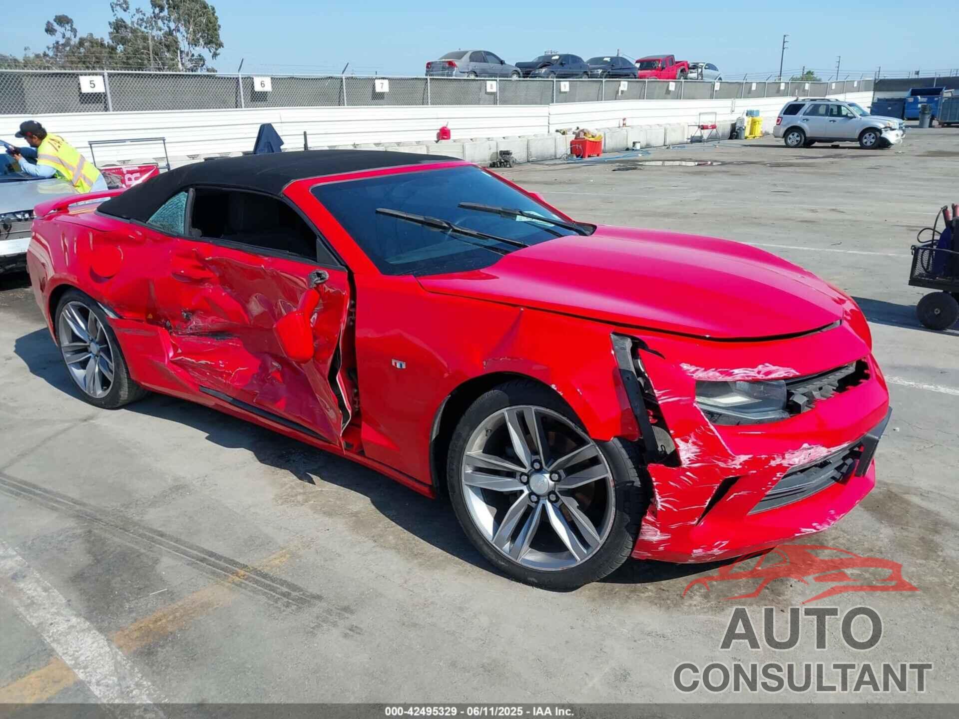 CHEVROLET CAMARO 2017 - 1G1FB3DS4H0201227