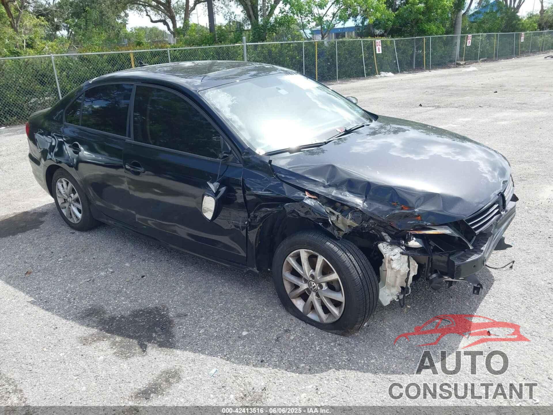 VOLKSWAGEN JETTA 2012 - 3VWDP7AJ4CM392797