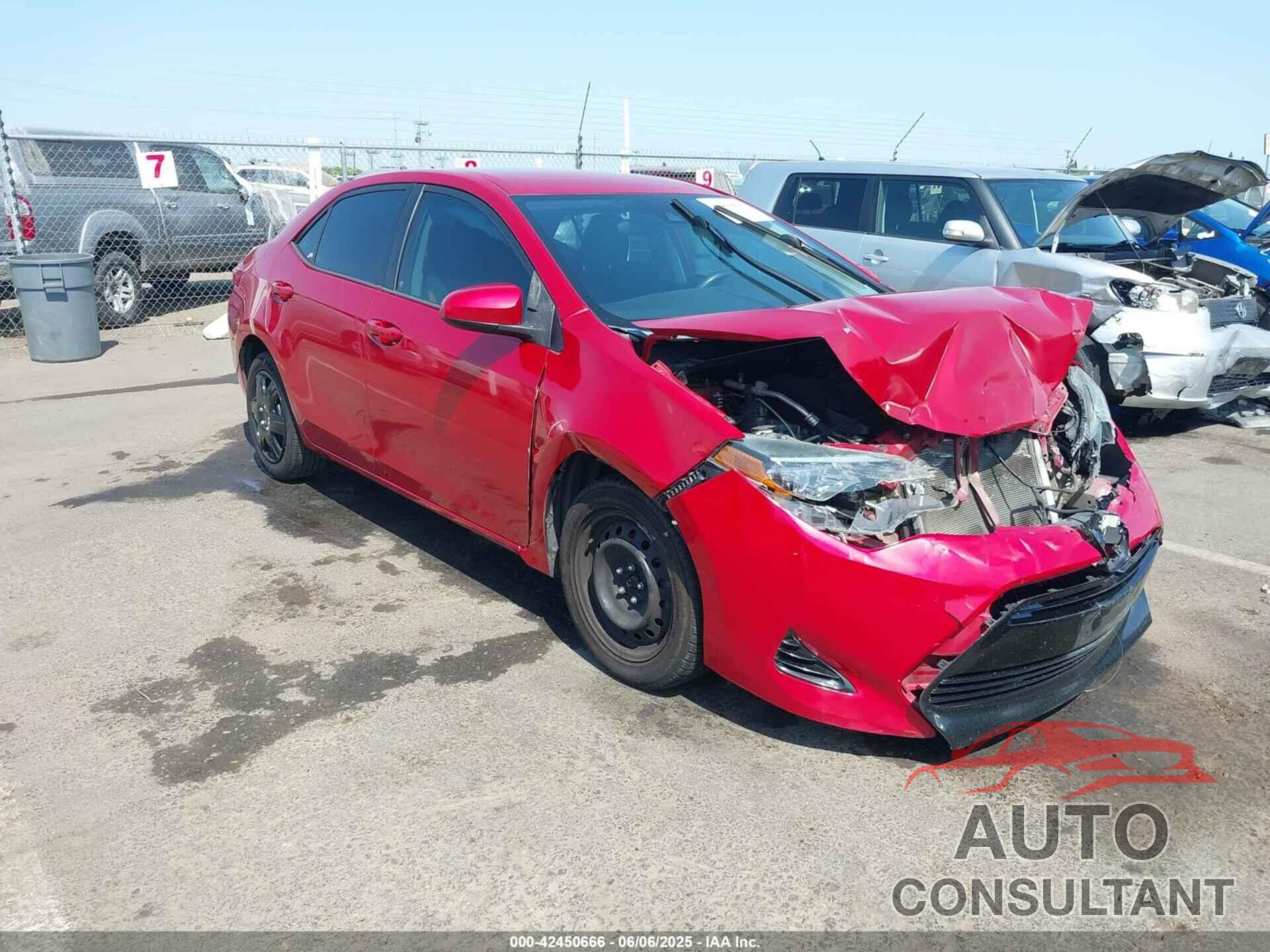 TOYOTA COROLLA 2017 - 5YFBURHE2HP688909