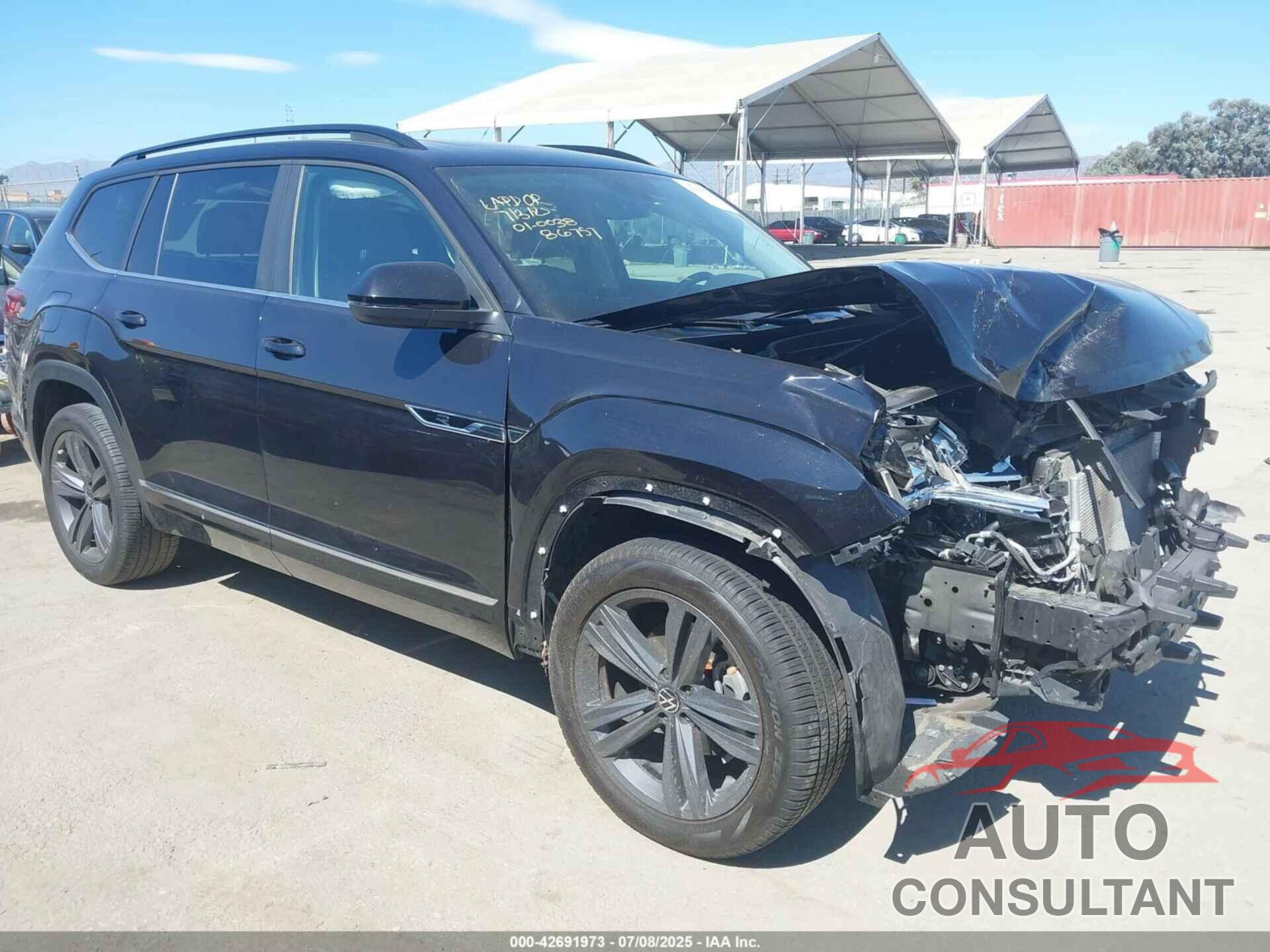 VOLKSWAGEN ATLAS 2021 - 1V2PR2CA5MC543948