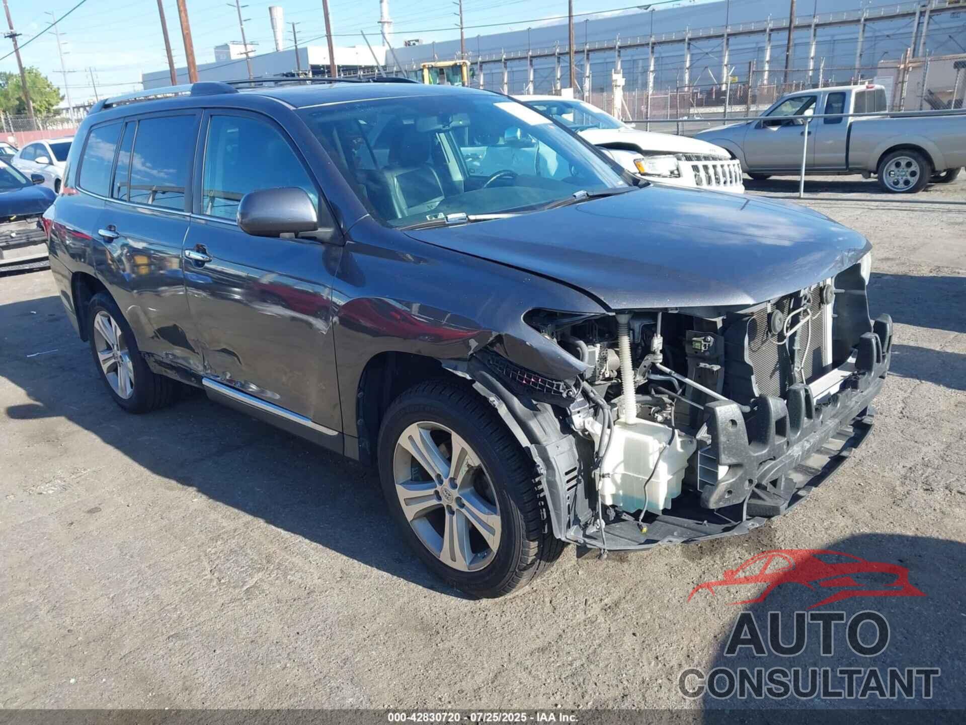 TOYOTA HIGHLANDER 2013 - 5TDYK3EH8DS135405