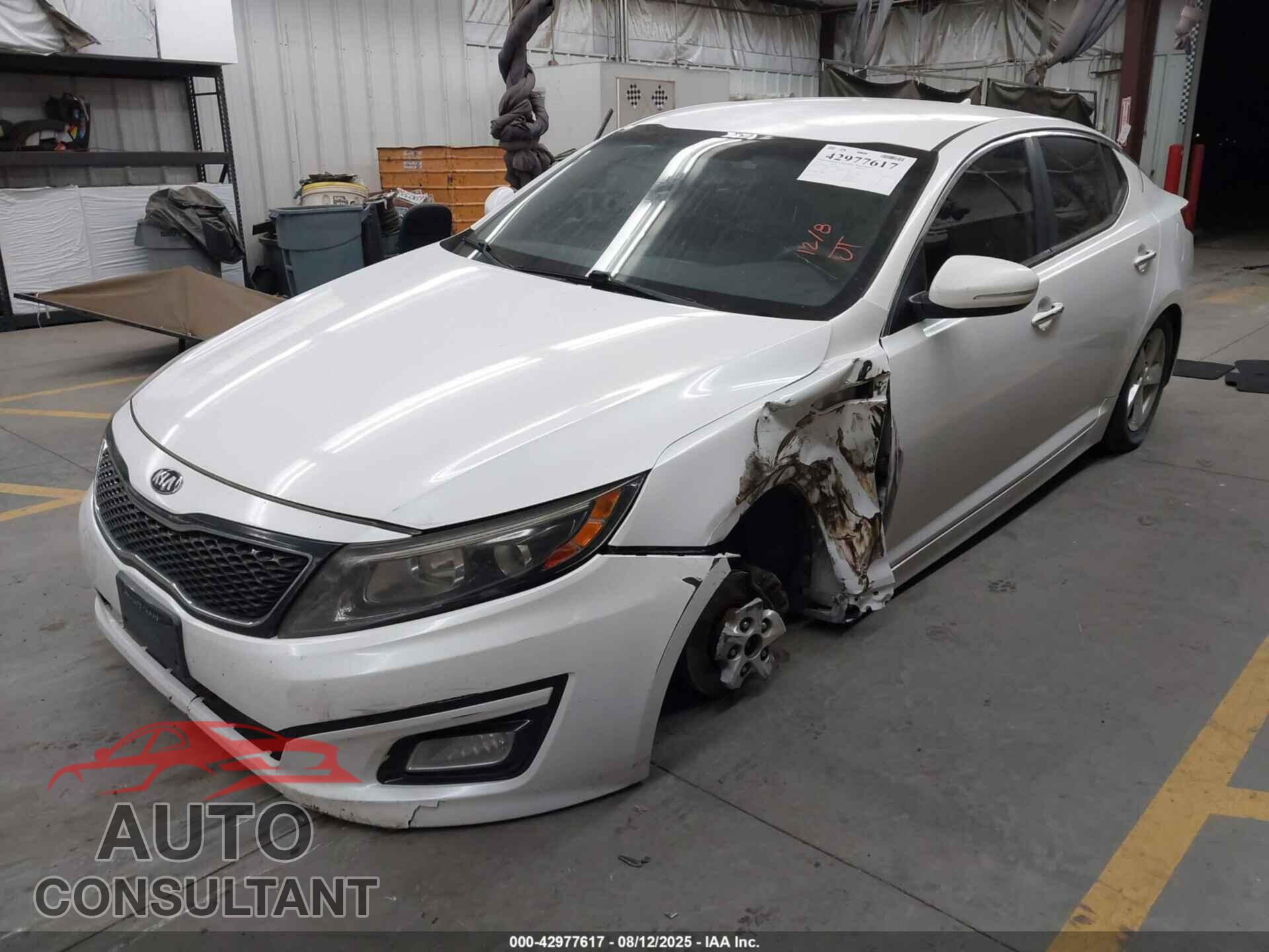 KIA OPTIMA 2015 - KNAGM4A77F5642875