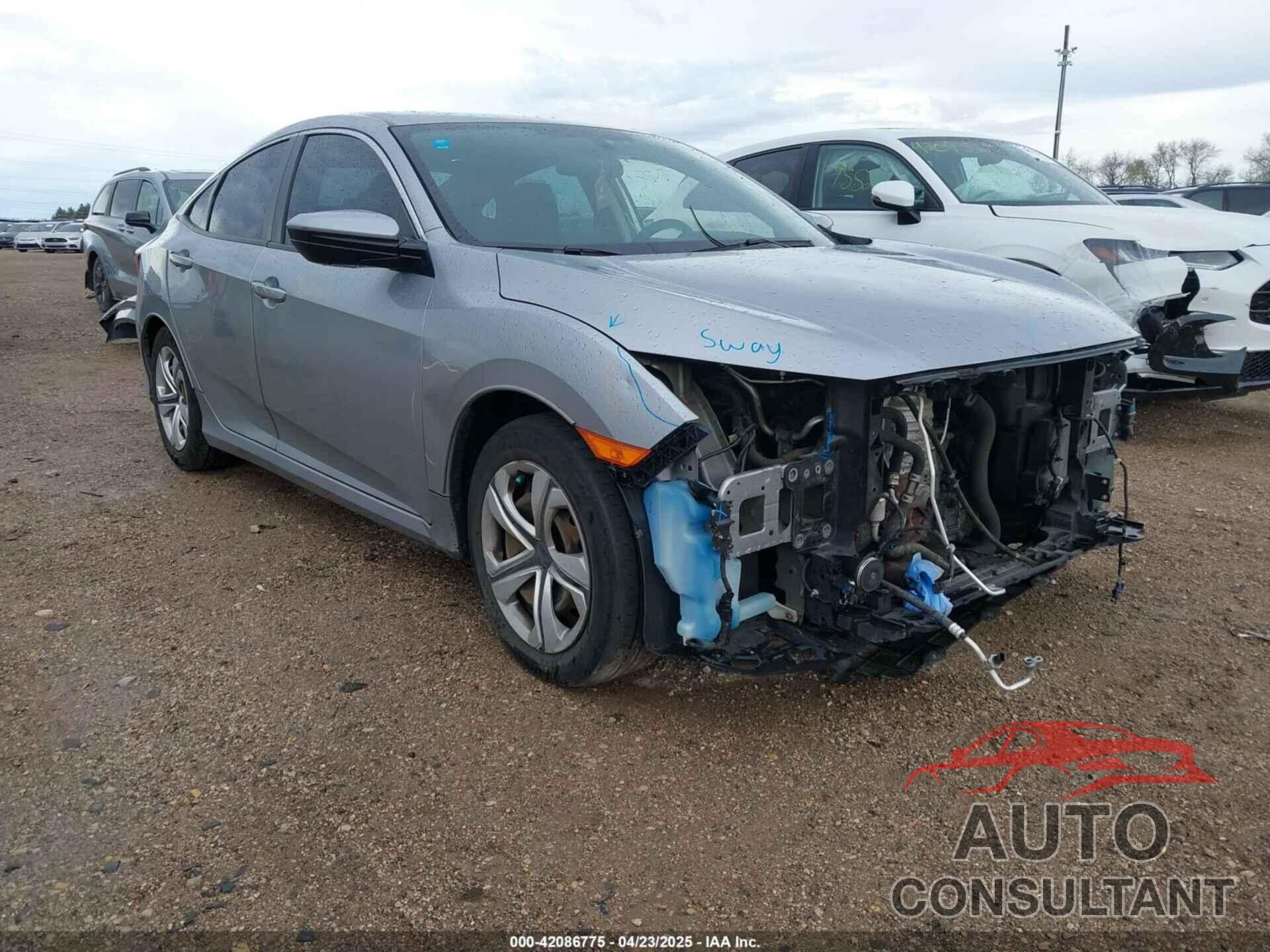 HONDA CIVIC 2016 - 19XFC2F52GE051954