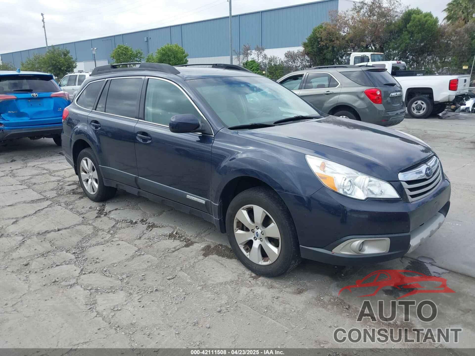 SUBARU OUTBACK 2012 - 4S4BRDKC1C2201097