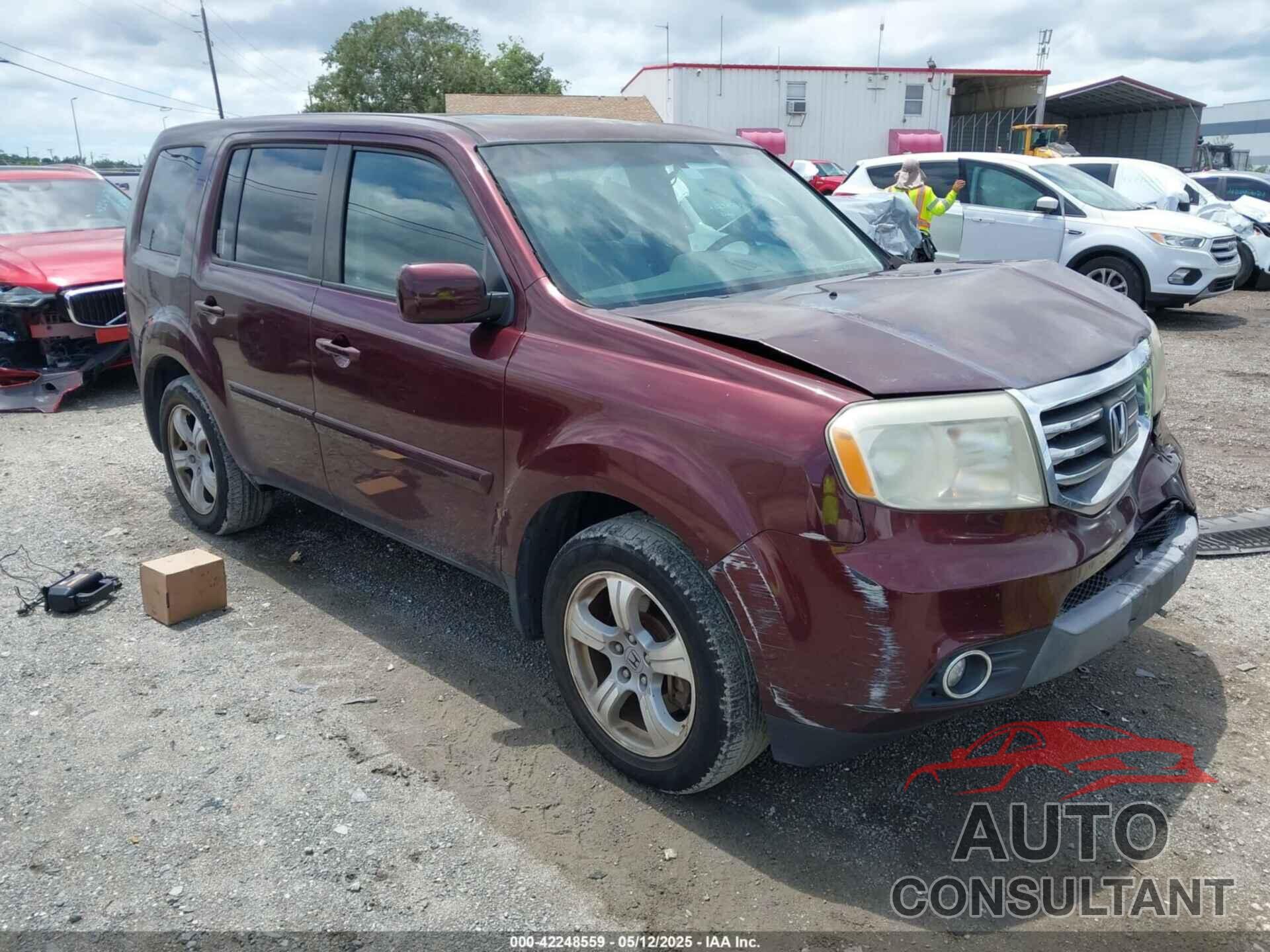 HONDA PILOT 2012 - 5FNYF4H54CB074178