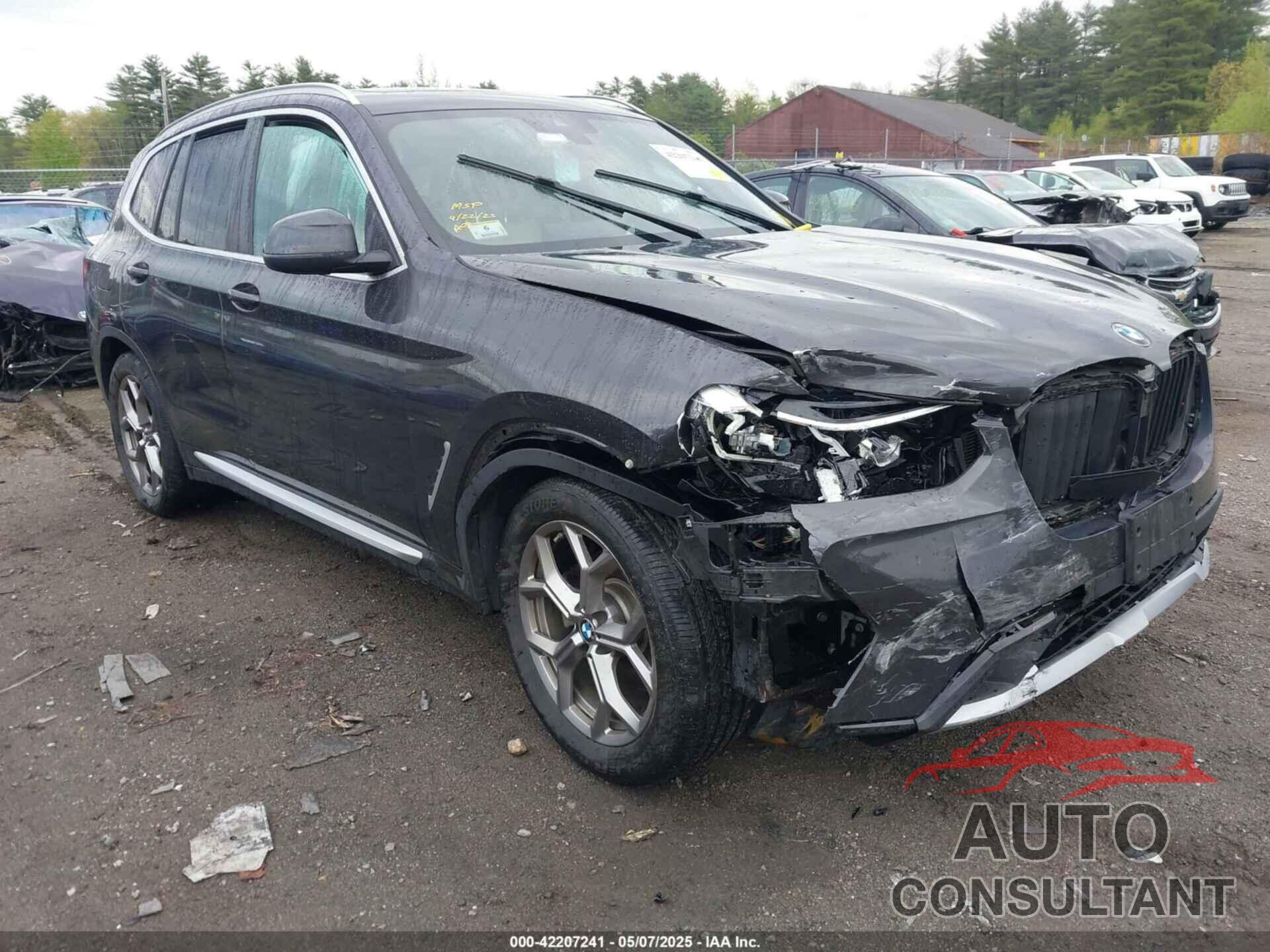 BMW X3 2022 - 5UX53DP07N9J81478
