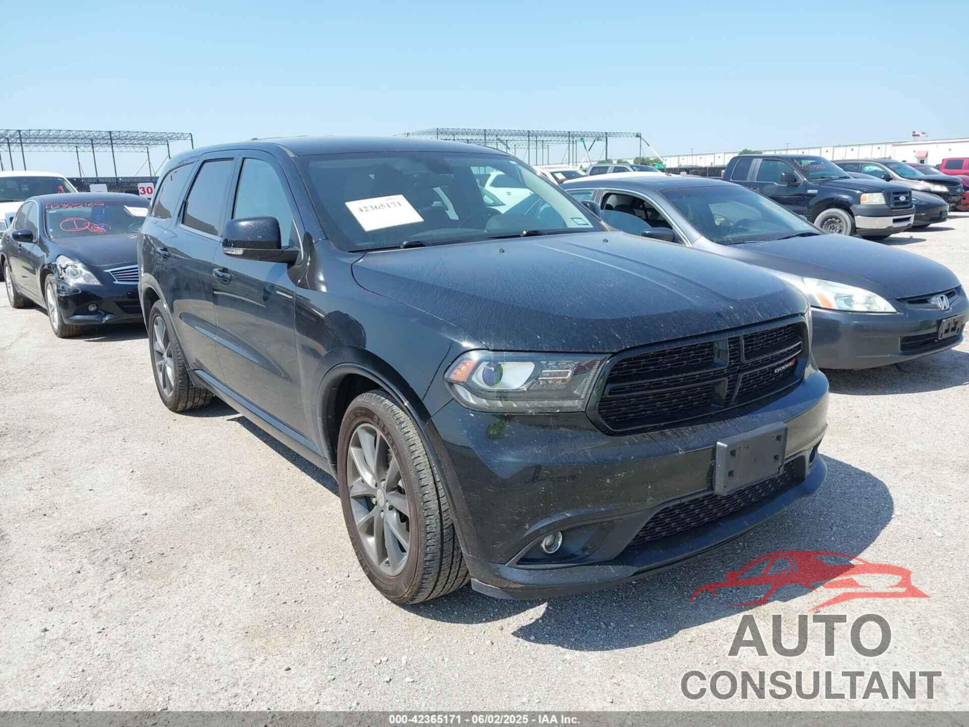 DODGE DURANGO 2017 - 1C4RDHDG2HC878489