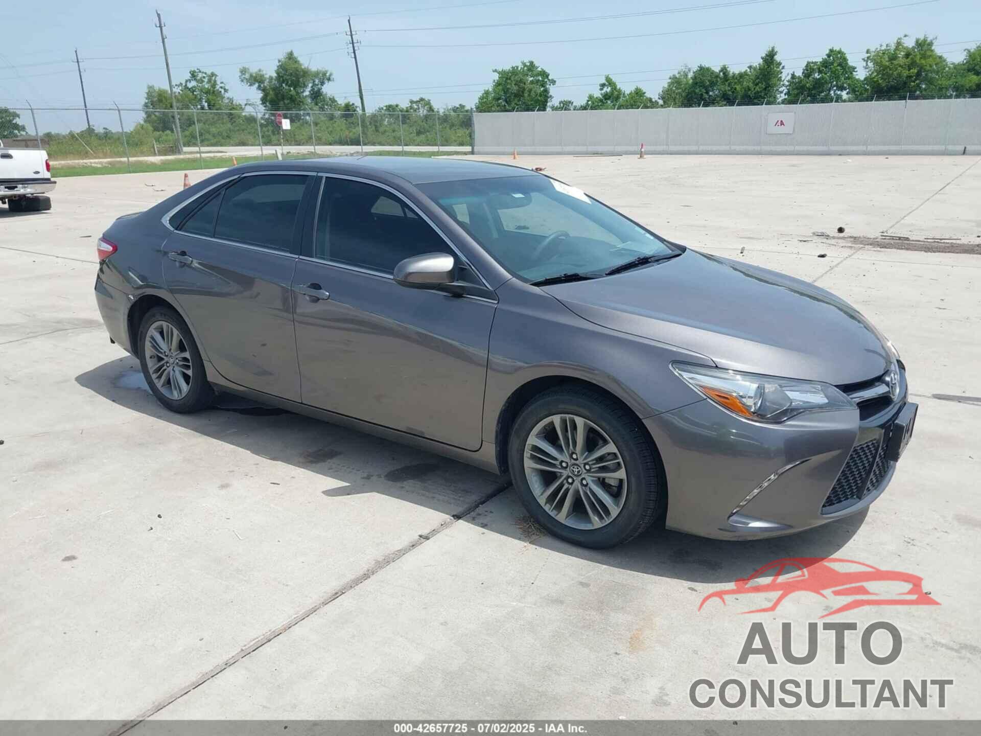 TOYOTA CAMRY 2017 - 4T1BF1FK4HU426392