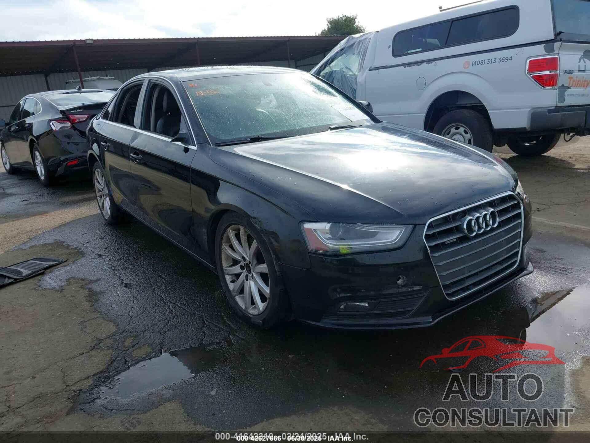 AUDI A4 2013 - WAUFFAFL3DN007126