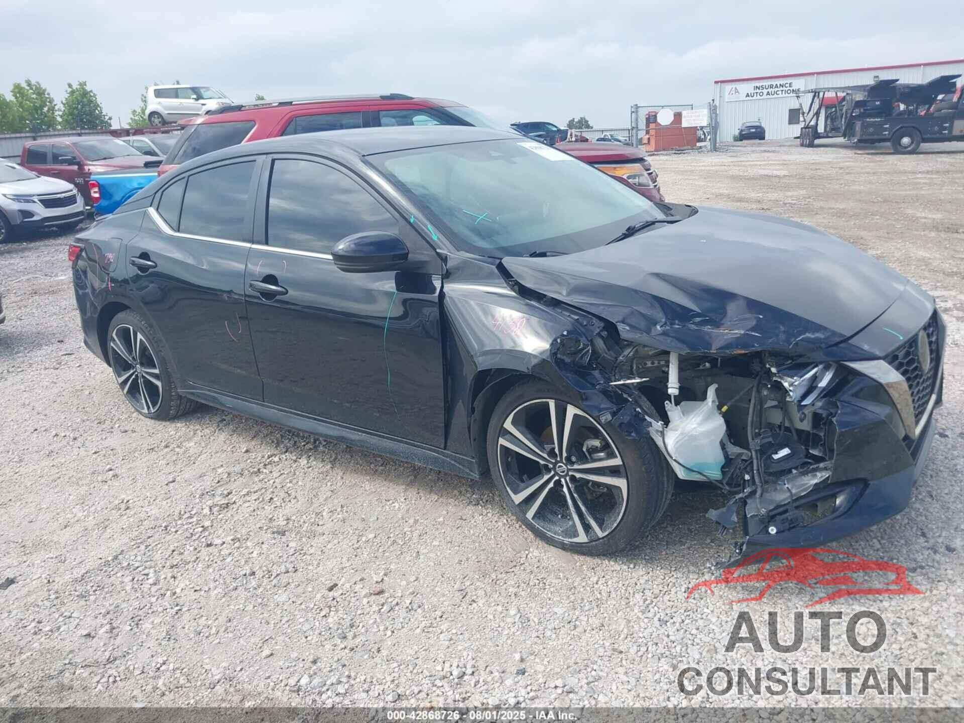 NISSAN SENTRA 2020 - 3N1AB8DV7LY283657