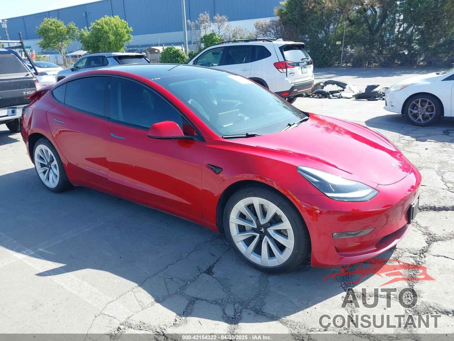 TESLA MODEL 3 2021 - 5YJ3E1EB4MF936743
