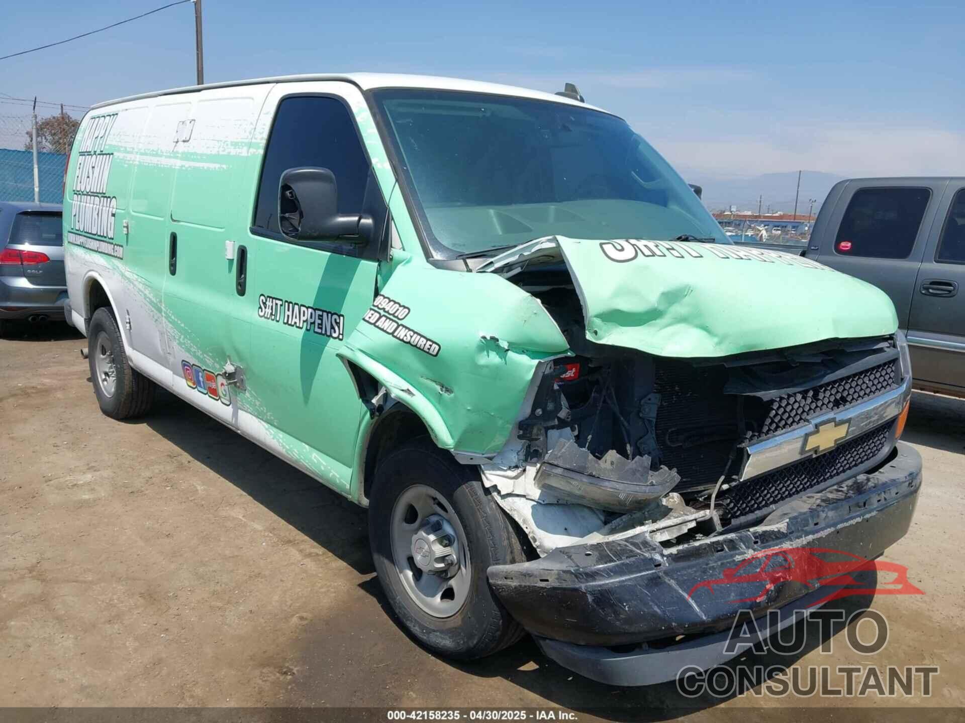 CHEVROLET EXPRESS 2500 2018 - 1GCWGAFG2J1241408