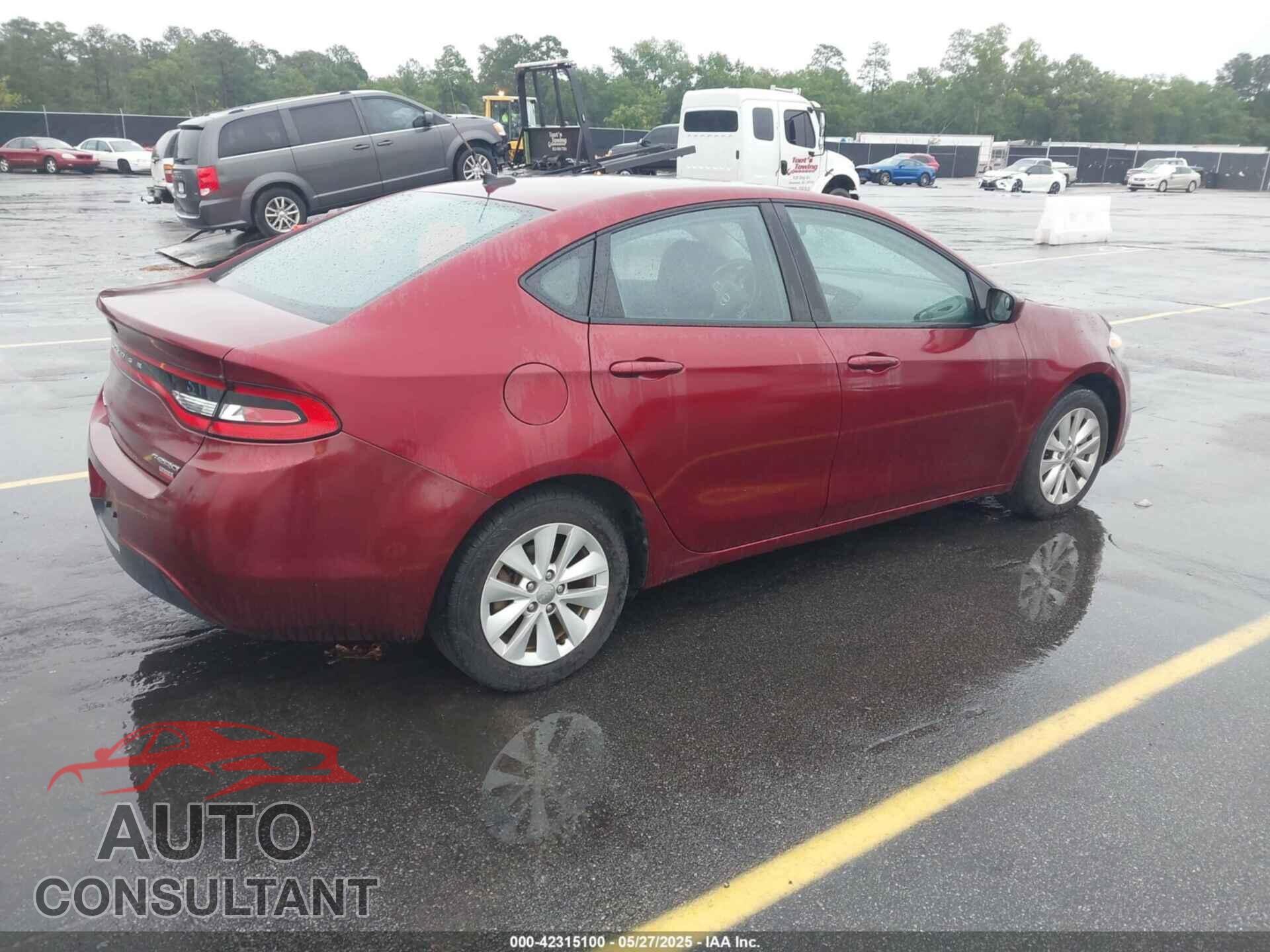 DODGE DART 2015 - 1C3CDFDHXFD345384