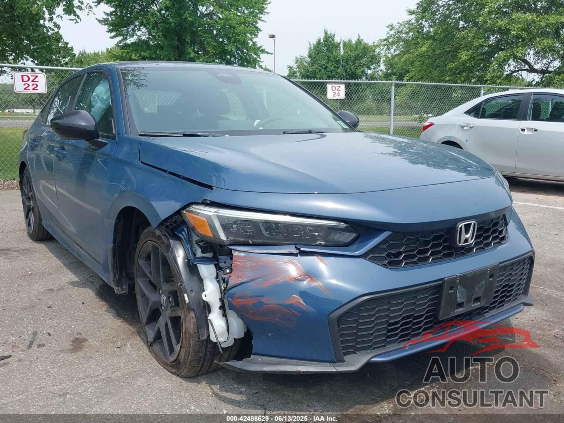 HONDA CIVIC HYBRID 2025 - 2HGFE4F85SH306997