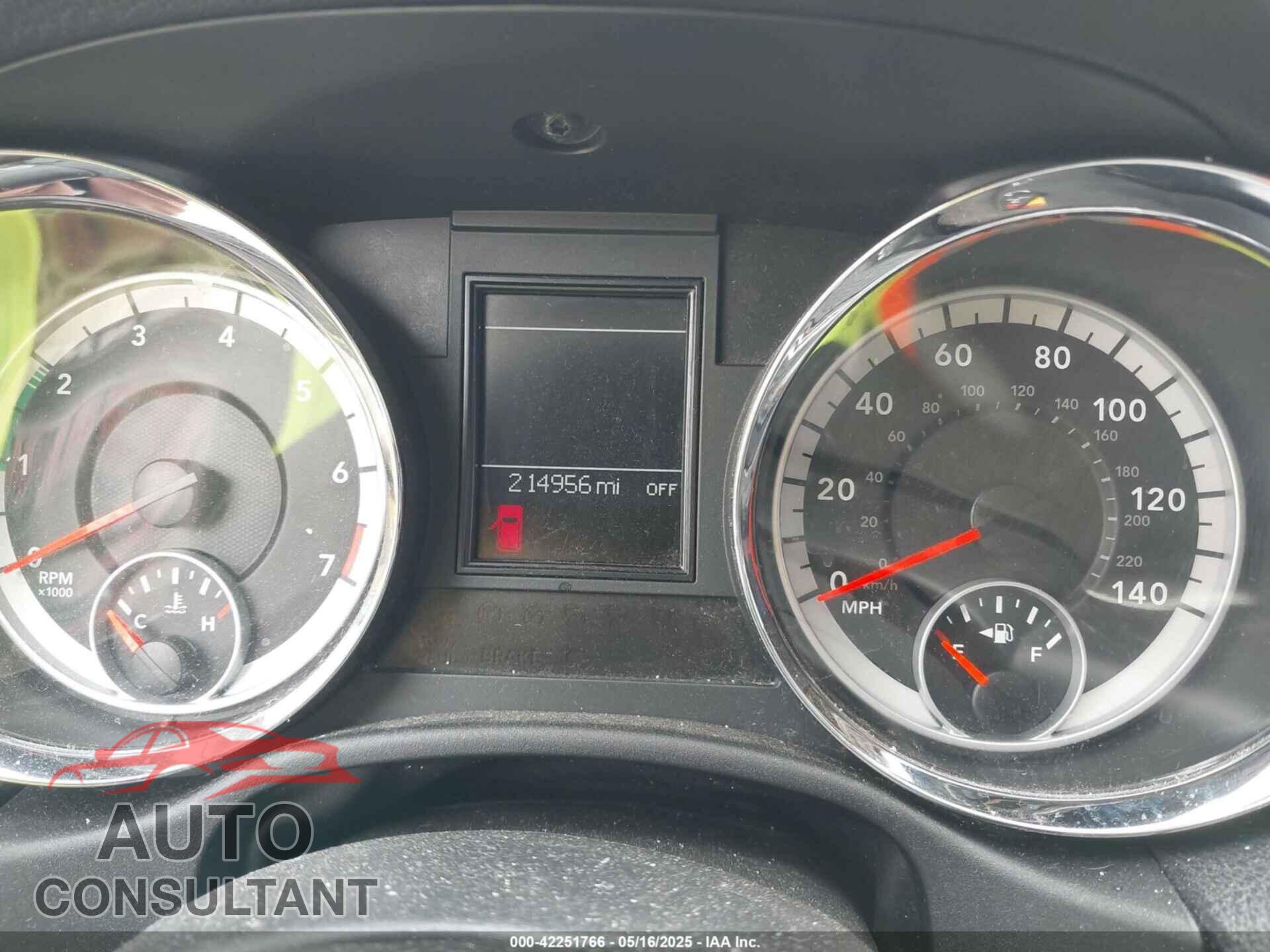 DODGE DURANGO 2013 - 1C4RDJAG1DC687359