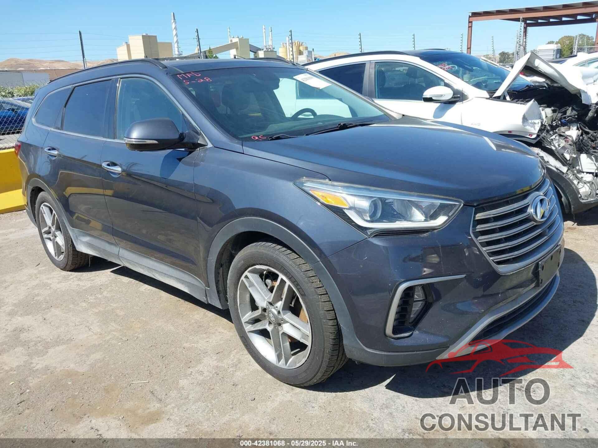 HYUNDAI SANTA FE 2017 - KM8SRDHF5HU177660