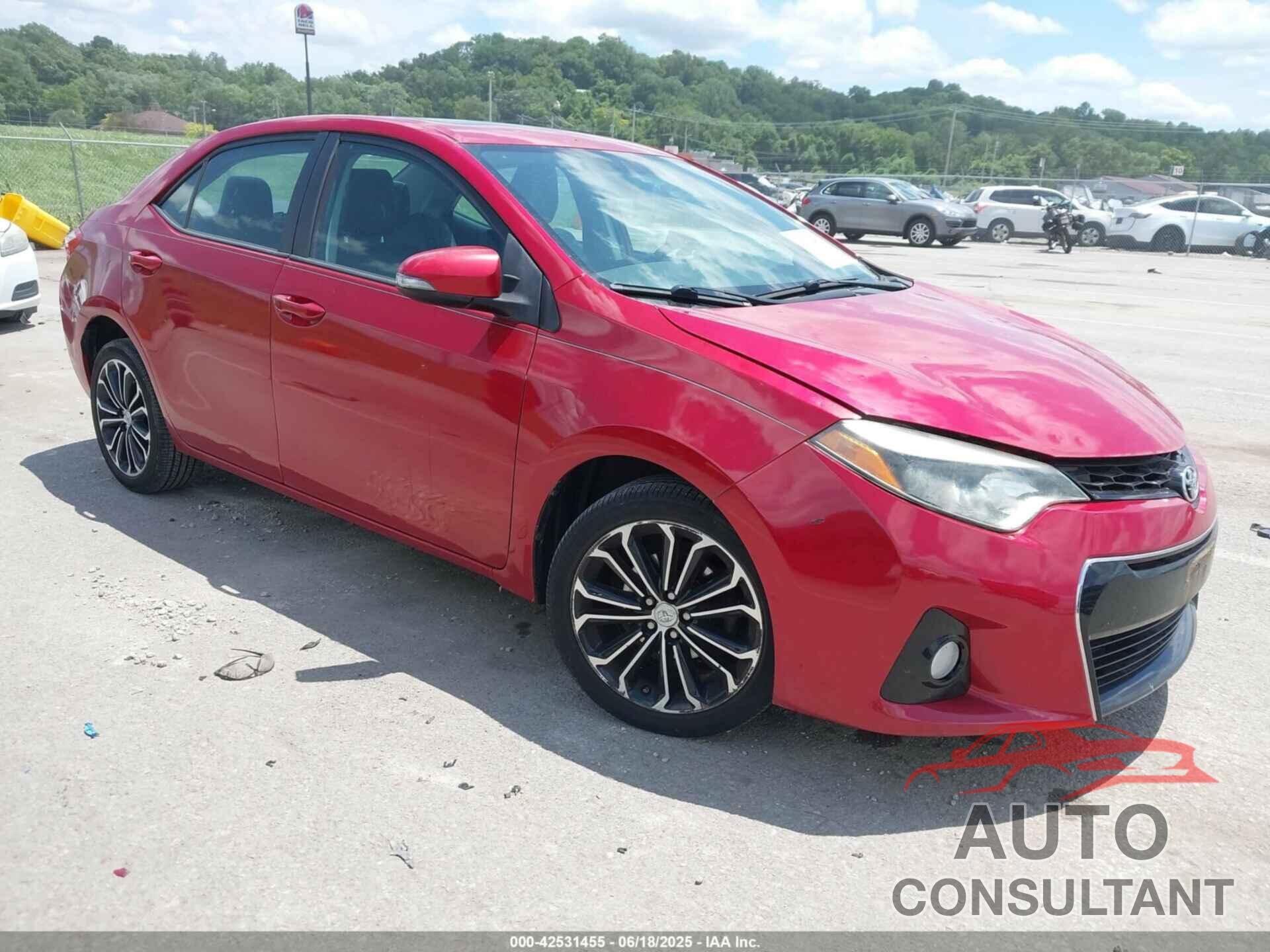 TOYOTA COROLLA 2014 - 2T1BURHE4EC150532