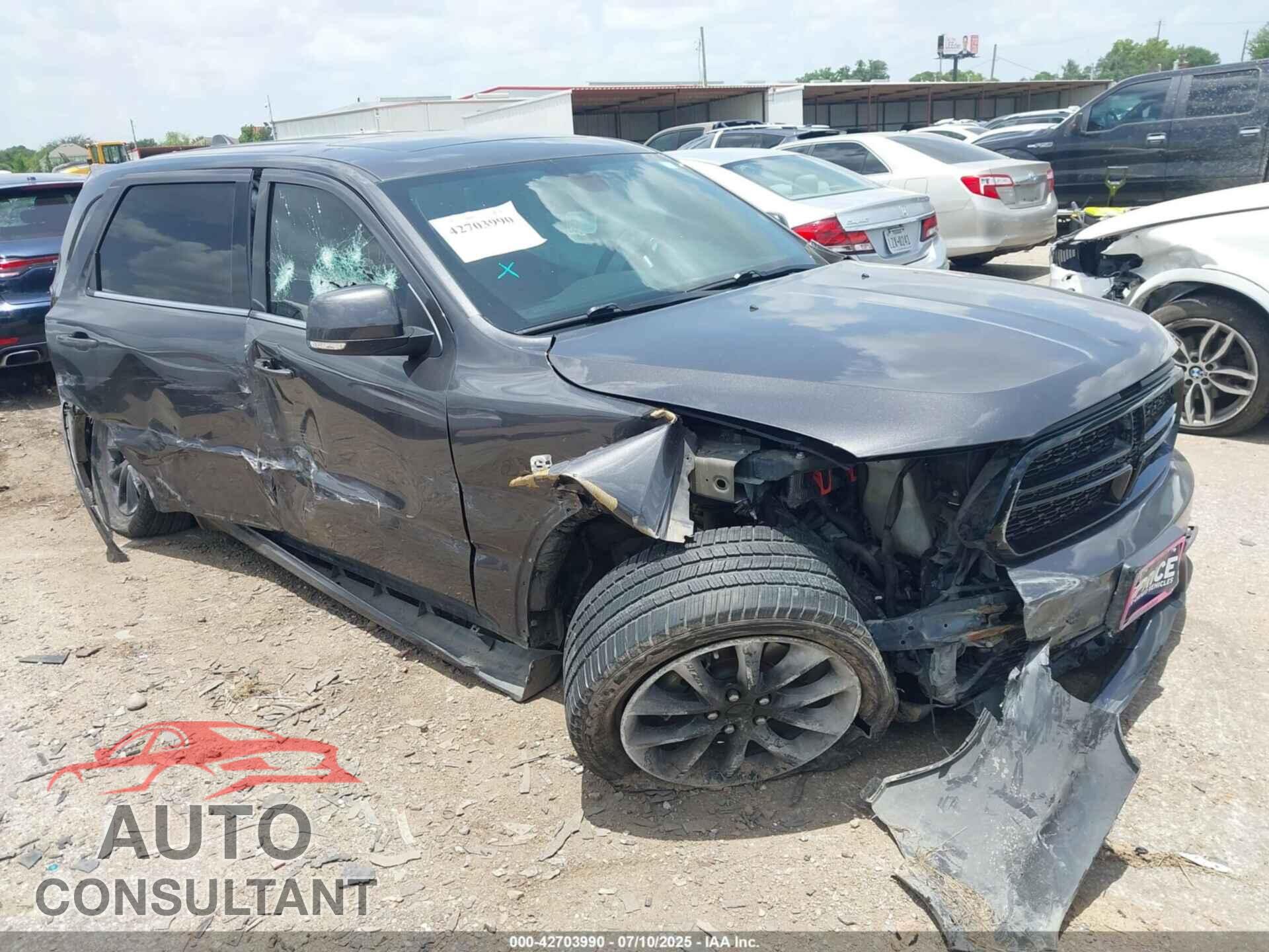 DODGE DURANGO 2017 - 1C4SDHCT0HC856247