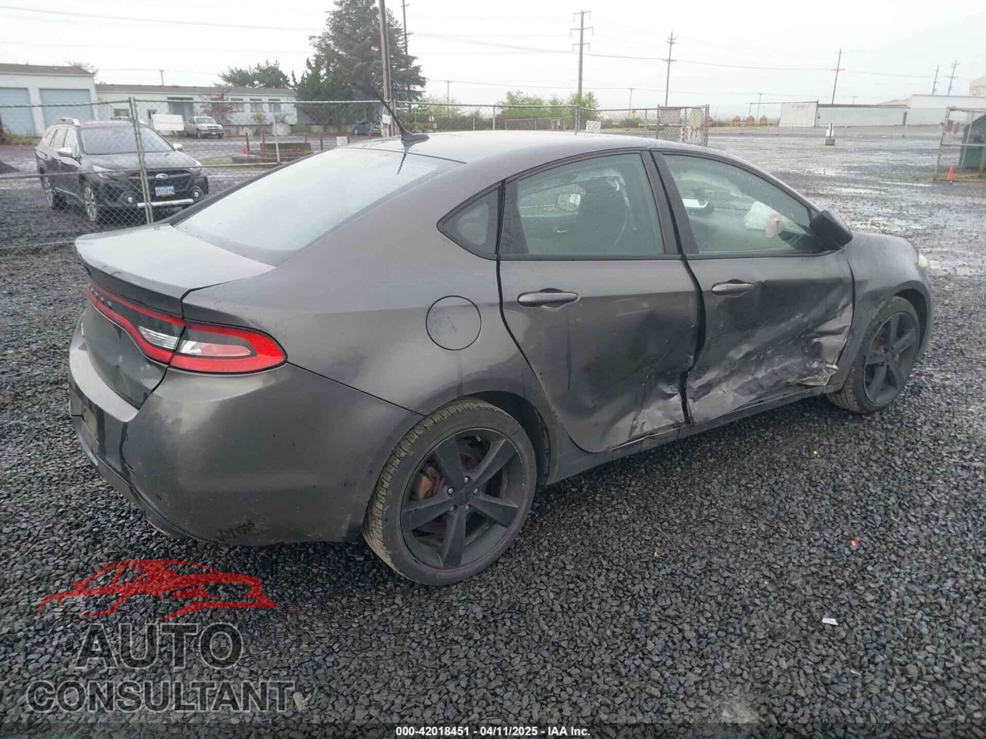DODGE DART 2015 - 1C3CDFBB8FD300295