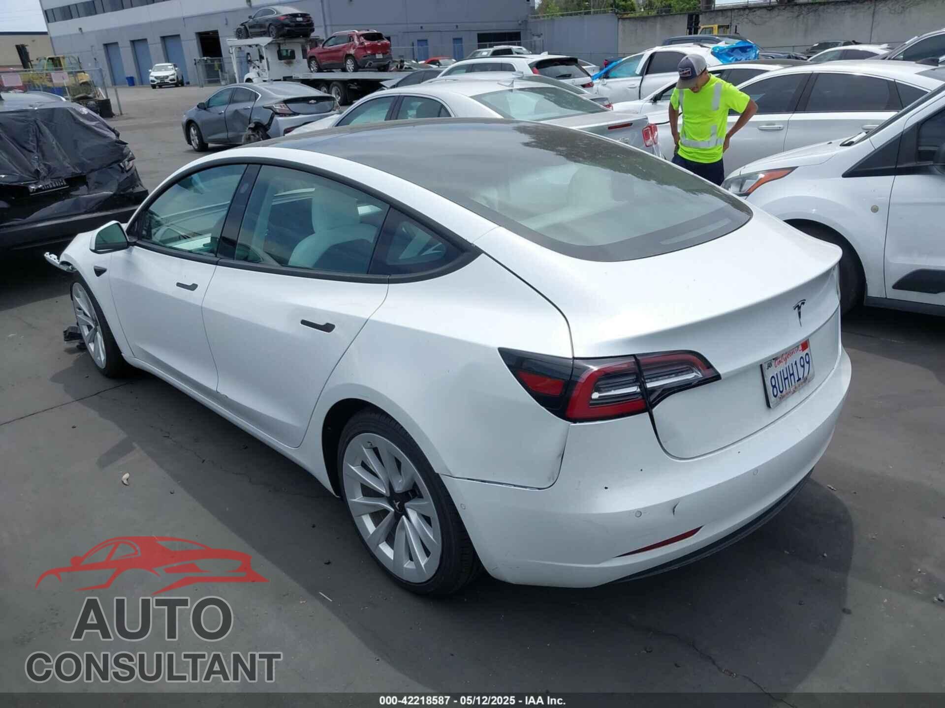 TESLA MODEL 3 2021 - 5YJ3E1EA4MF874784