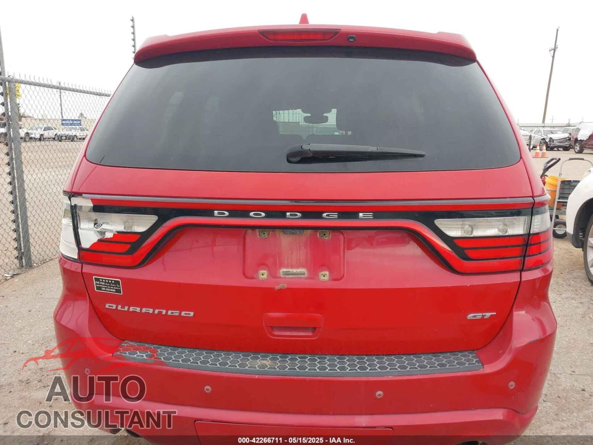 DODGE DURANGO 2017 - 1C4RDHDG0HC774079