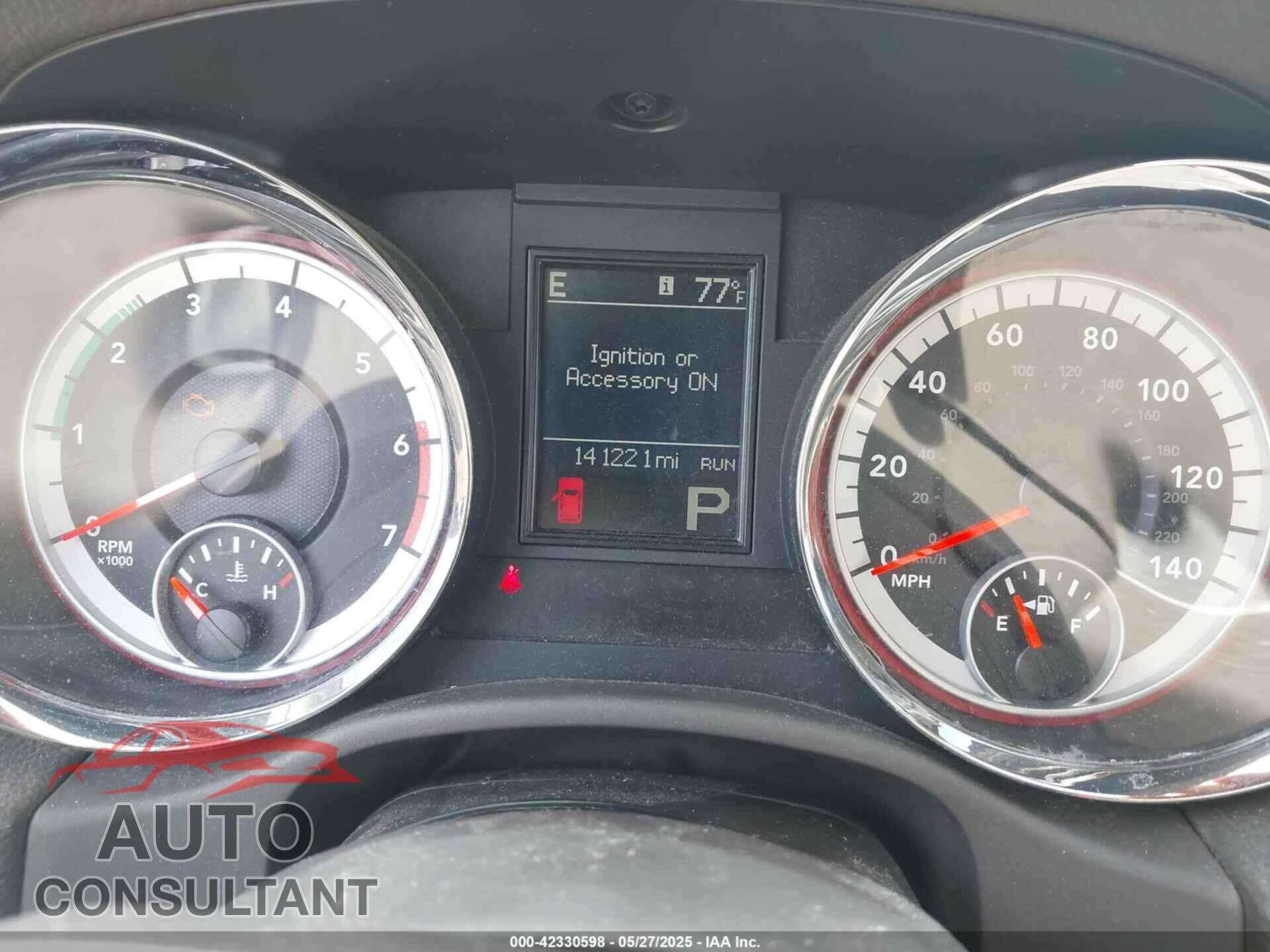 DODGE DURANGO 2011 - 1D4SE4GT6BC630546