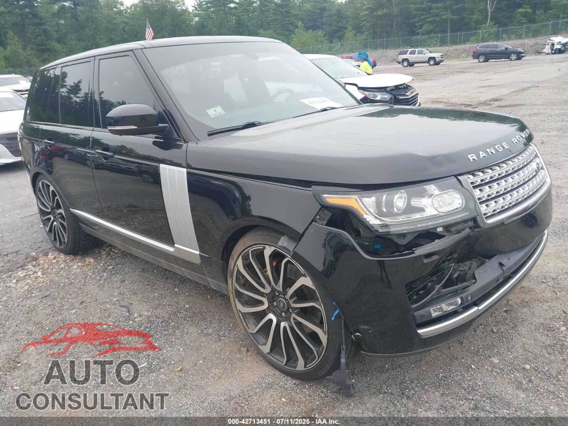LAND ROVER RANGE ROVER 2013 - SALGS2DF8DA111004