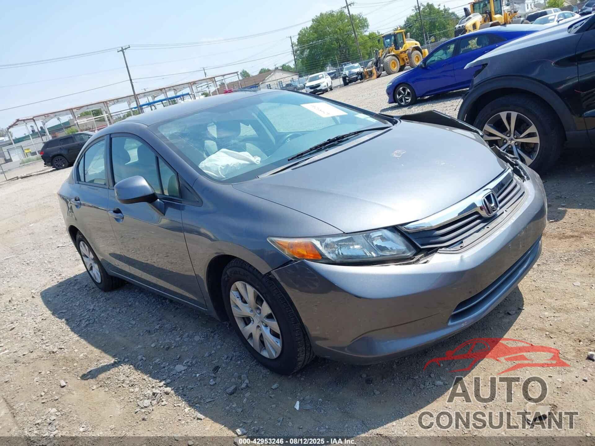 HONDA CIVIC 2012 - 2HGFB2F55CH308205