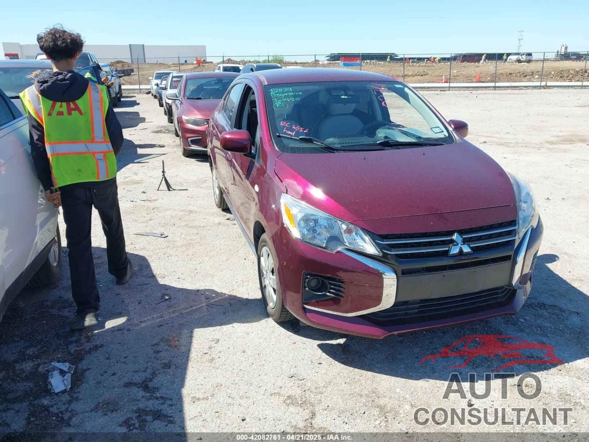 MITSUBISHI MIRAGE G4 2021 - ML32FUFJ1MHF01300