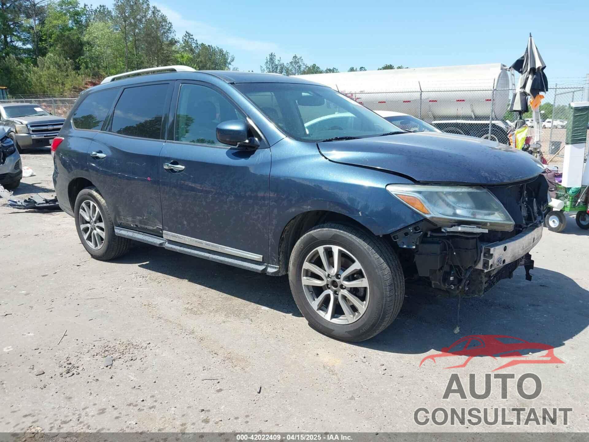 NISSAN PATHFINDER 2013 - 5N1AR2MN5DC653032